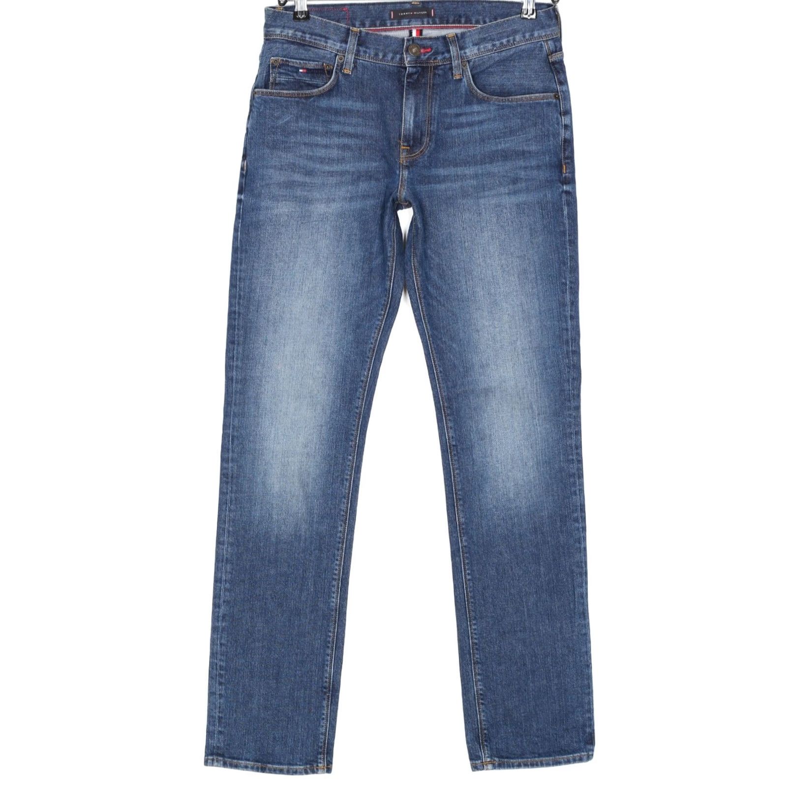 Tommy Hilfiger TOMMY HILFIGER DENTON Jeans Men Size W32 L34 Straight Low Rise Stretch DZ7173 Size US 32 / EU 48 - 2 Thumbnail
