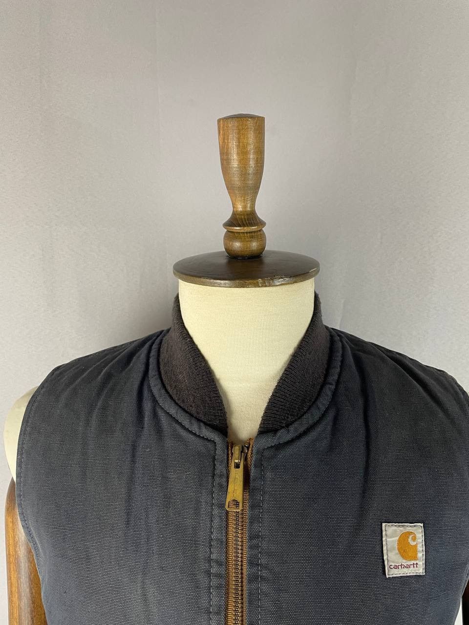 Carhartt Carhartt Vest Vintage Workwear Black Size US S / EU 44-46 / 1 - 7 Thumbnail