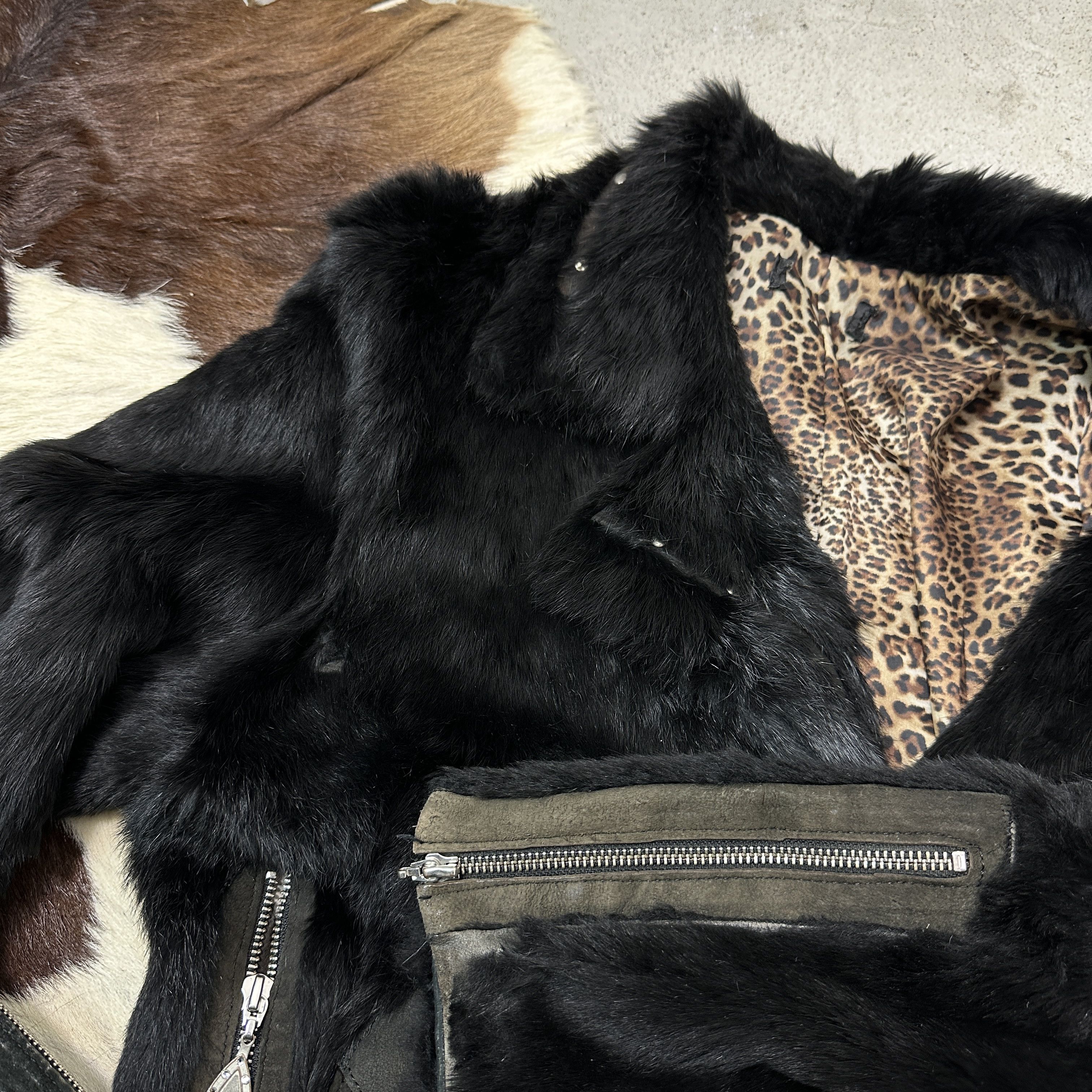 Vintage Vintage Old Money Real Rabbit Fur Jacket 00s Size M / US 6-8 / IT 42-44 - 8 Thumbnail