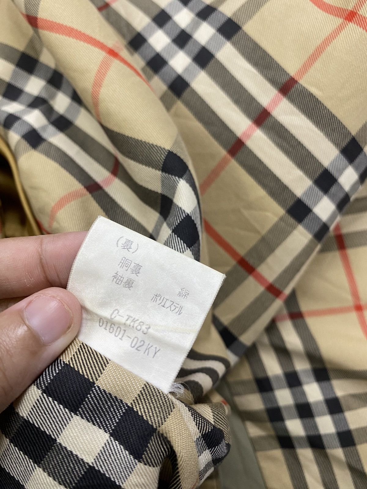 Burberry × Vintage Vintage 90s Burberrys Nova Check Trench Coat Size US M / EU 48-50 / 2 - 13 Thumbnail