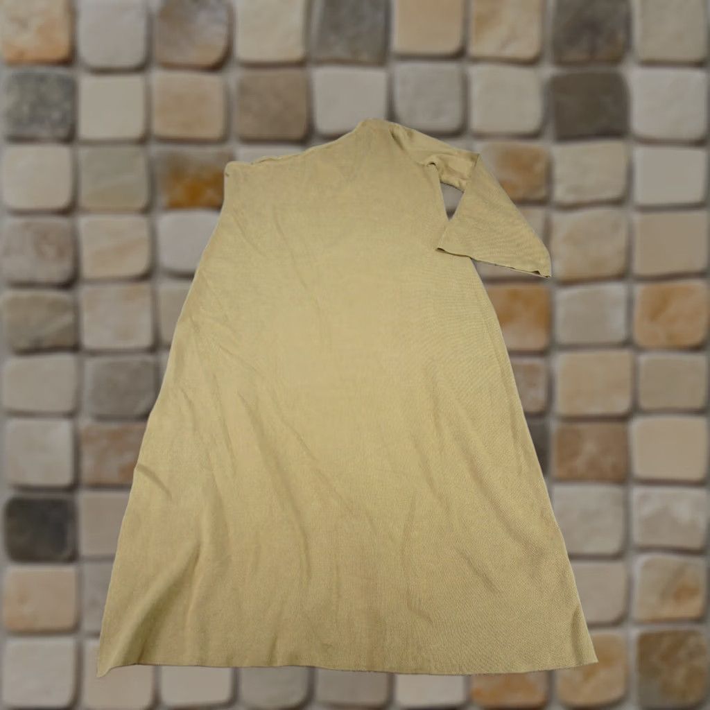 Banana Republic Banana Republic Dress Womens L Brown Shift Petites Single Shoulder Midi NEW Size L / US 10 / IT 46 - 1 Thumbnail