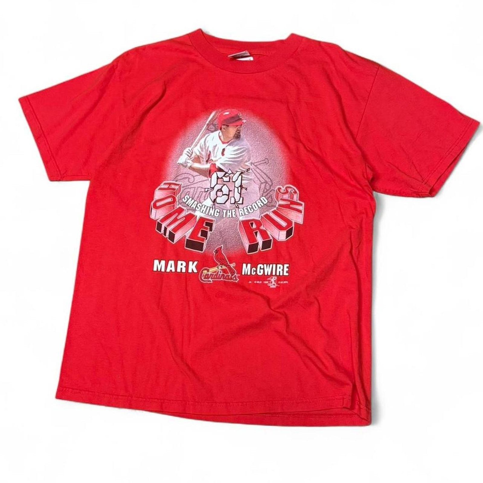 MLB × Vintage Vintage 1998 Mark McGwire St. Louis Cardinals Tee Size US L / EU 52-54 / 3 - 1 Thumbnail