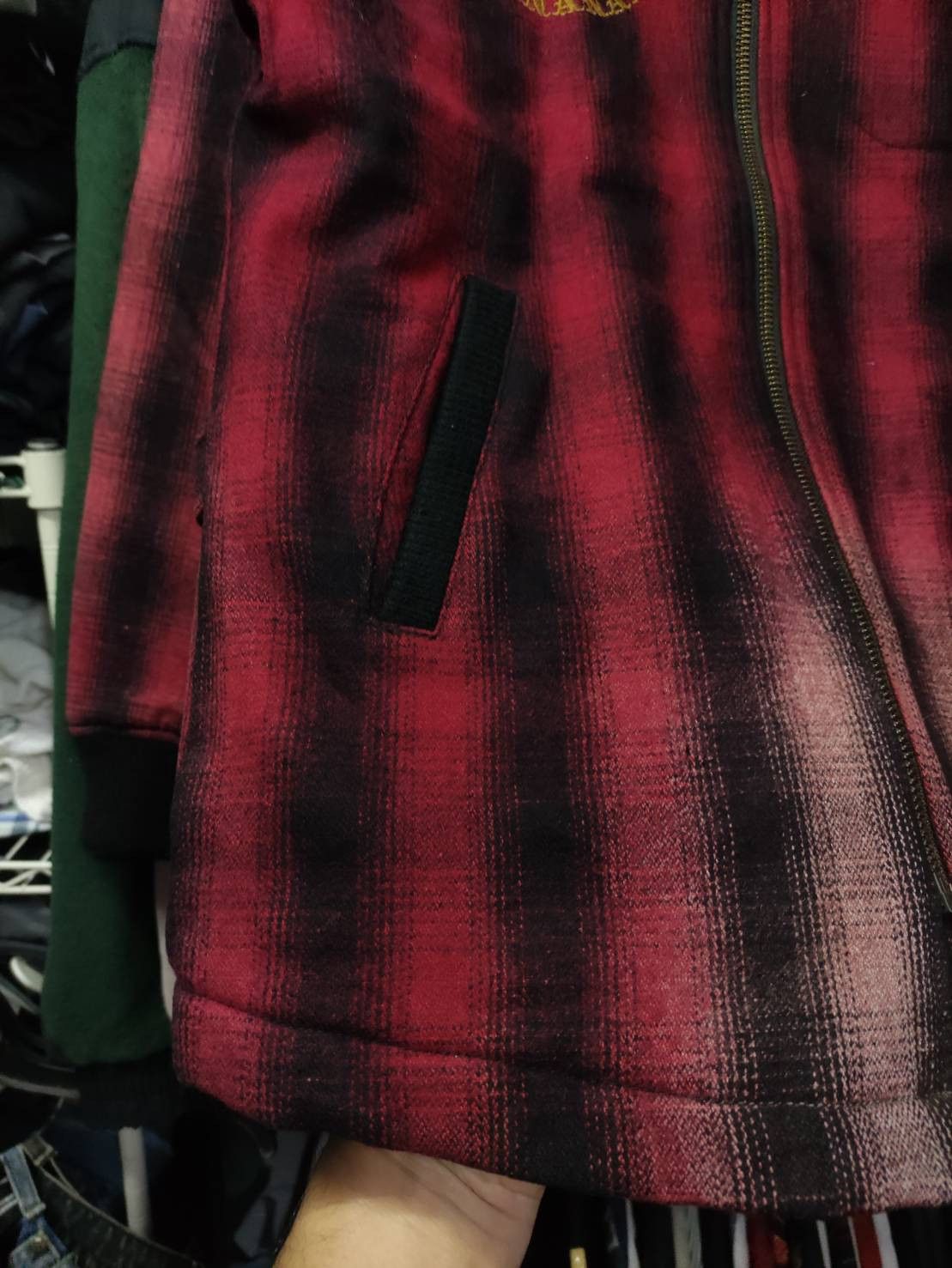 Japanese Brand Vtg Thanal Standard " Fuck The Rules " Leathers Wool Jacket Size US M / EU 48-50 / 2 - 5 Thumbnail