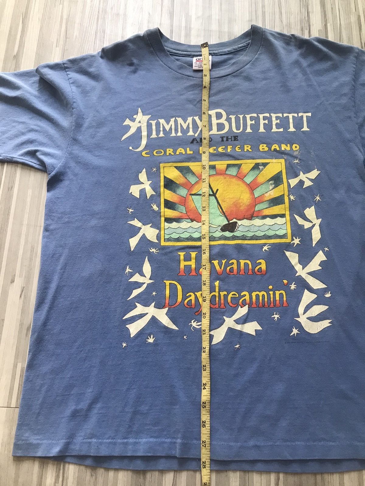 Band Tees × Vintage Vintage Tour Havana 97-98 Jimmy Buffet Size US XL / EU 56 / 4 - 9 Thumbnail