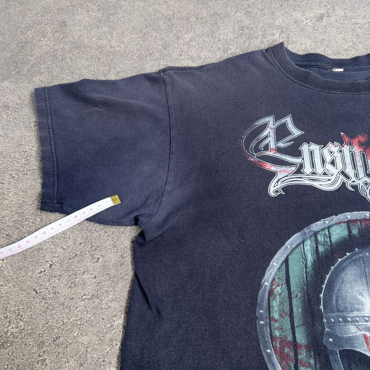 Band Tees Vintage Y2K Ensiferum Folk Power Viking Melodic death metal Size US L / EU 52-54 / 3 - 5 Thumbnail