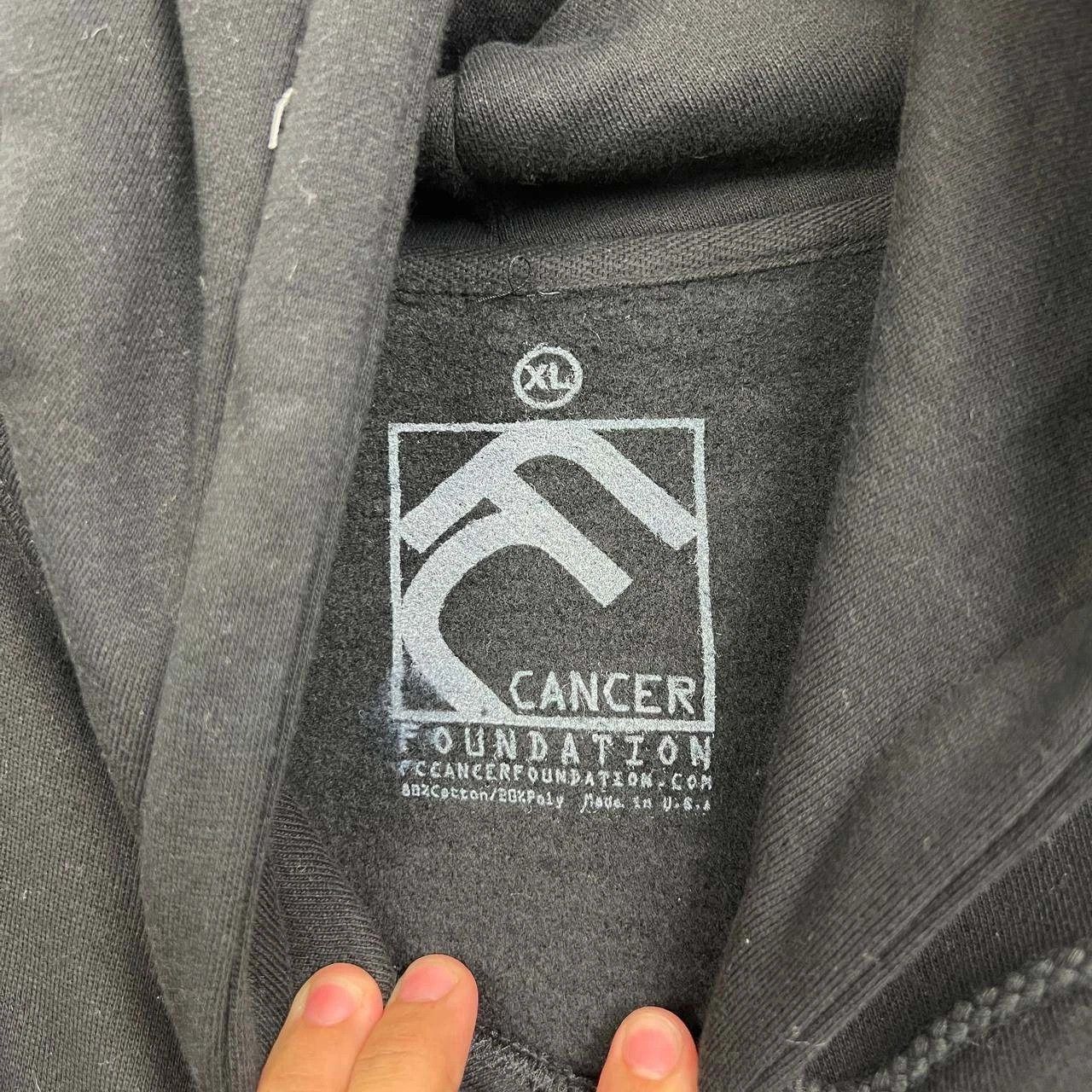 Other Fxck Cancer Hoodie Men XL Pullover Long Sleeve Drawstring Size US XL / EU 56 / 4 - 6 Thumbnail
