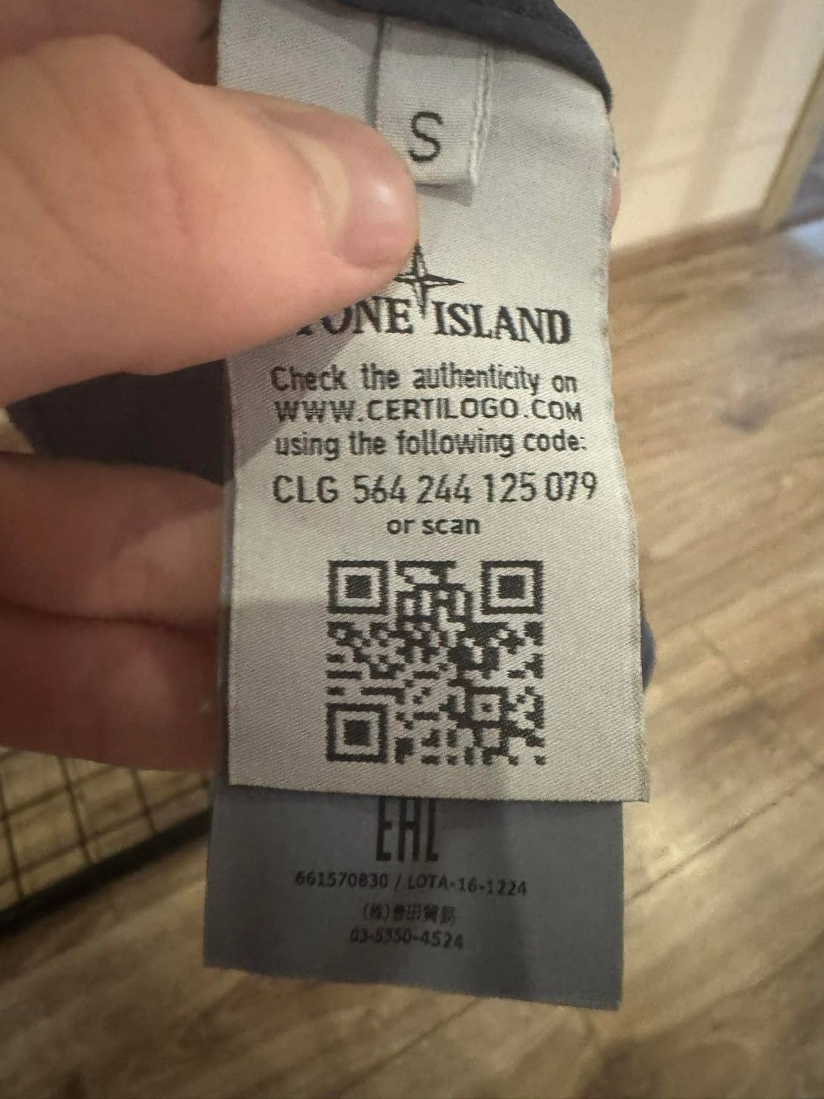 Stone Island Jaket coat stone island Size US S / EU 44-46 / 1 - 5 Thumbnail