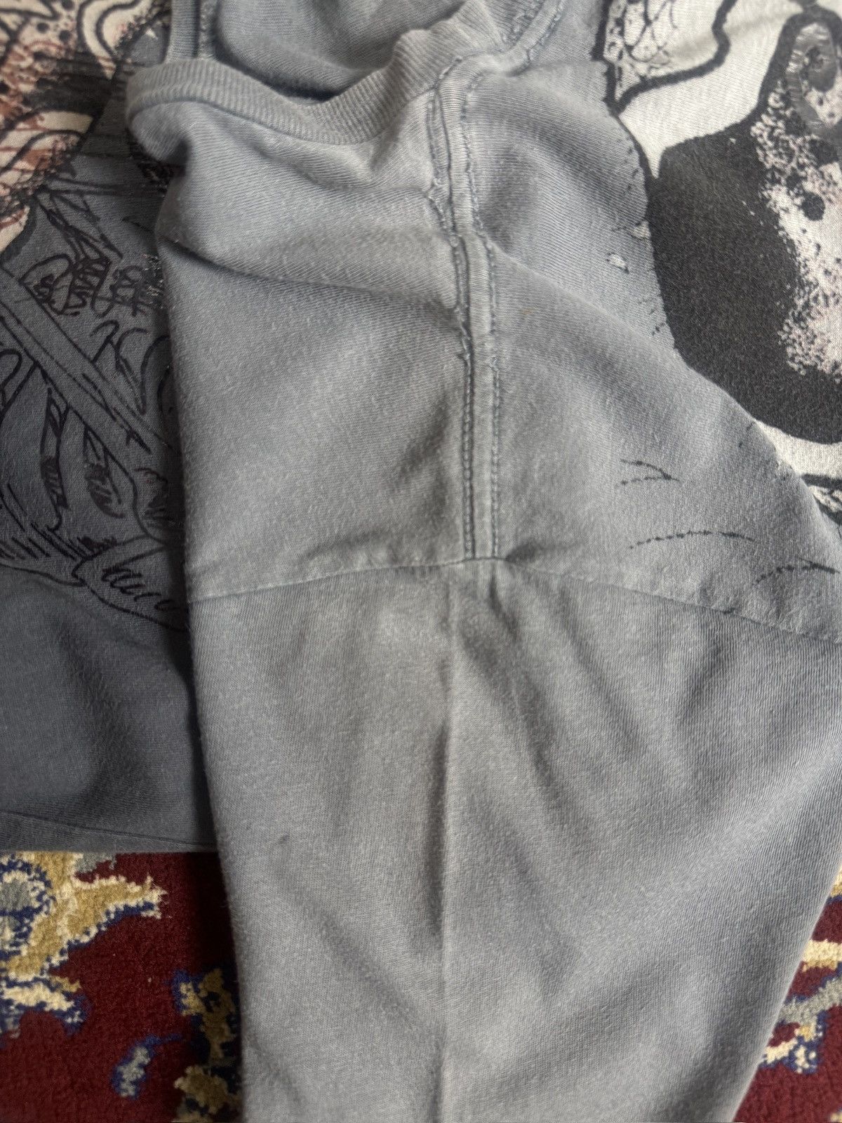 Ed Hardy Ed Hardy Christian Audigier Skeleton Eagle Snake Dagger y2k Size US M / EU 48-50 / 2 - 13 Thumbnail