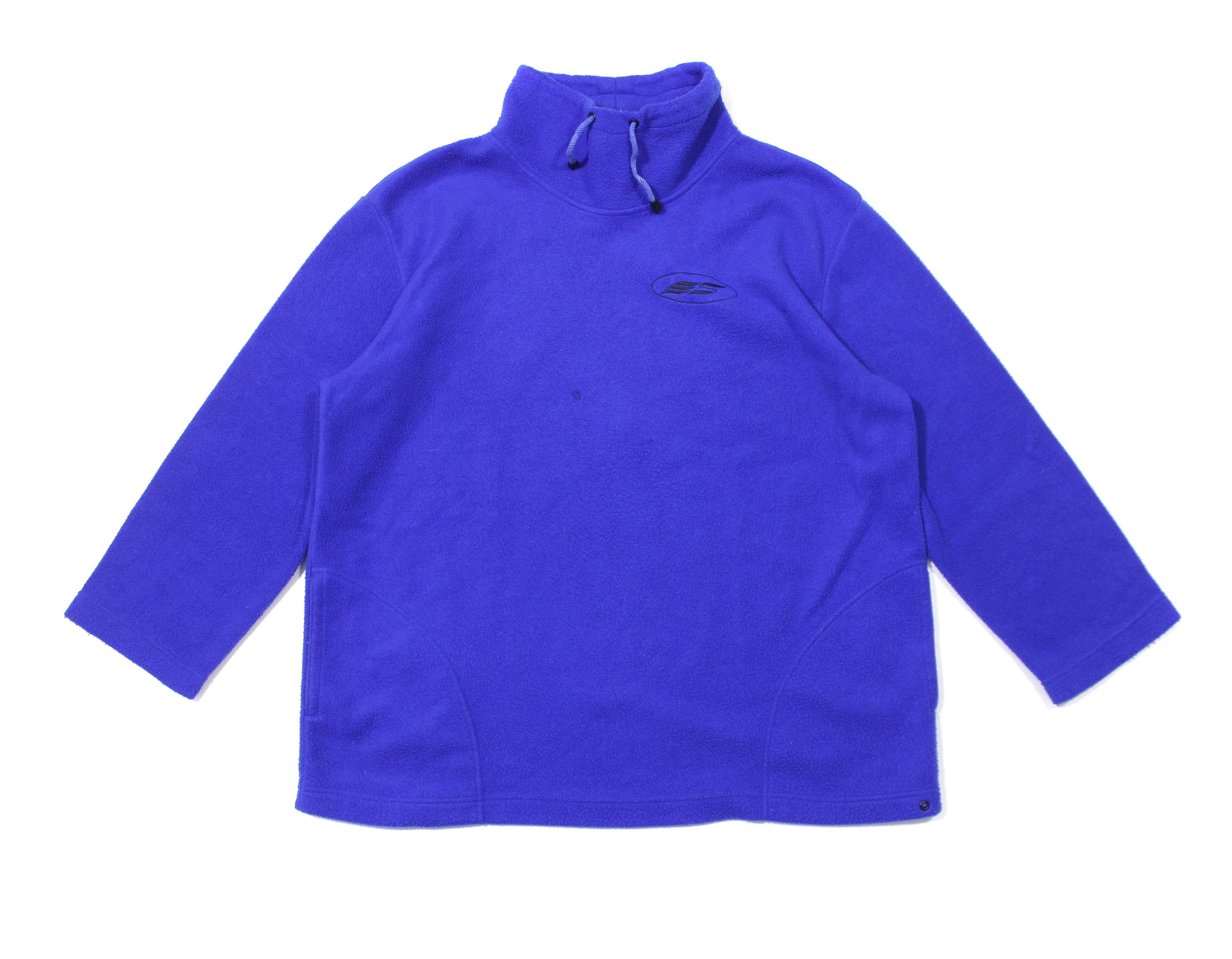 Escada 90S Logo Fleece Jacket Size L / US 10 / IT 46 - 1 Thumbnail