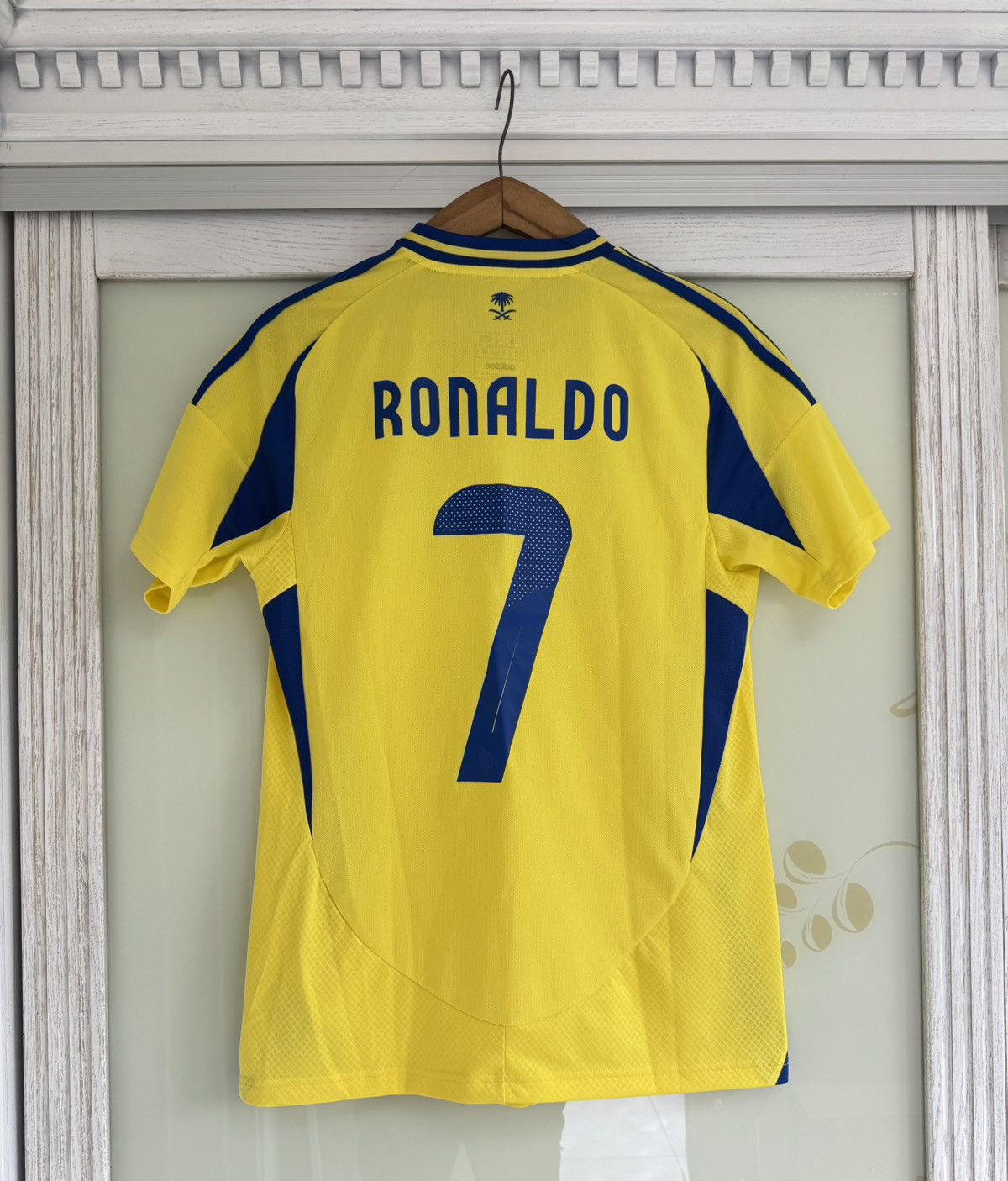 Adidas Ronaldo #7 Al Nassr 2024-2025 Home Soccer Jersey Kit Shirt Size US S / EU 44-46 / 1 - 1 Thumbnail