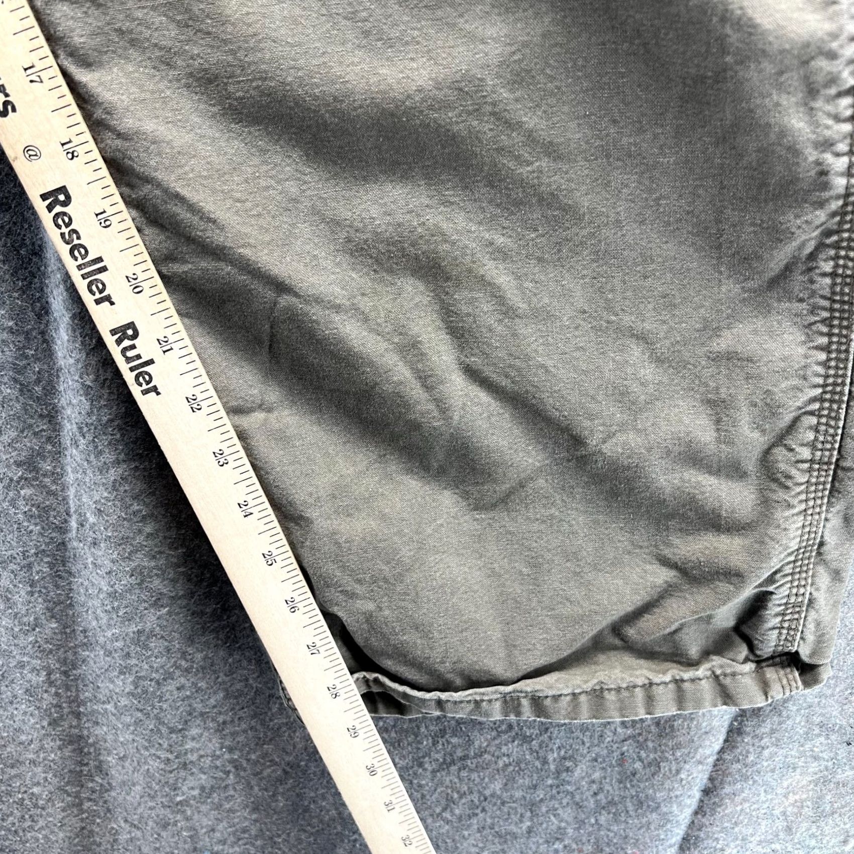 Carhartt Carhartt Pants Men 46x30 Khaki Beige Cargo Canvas Work Pant B151 LBR Size US 30 / EU 46 - 5 Thumbnail
