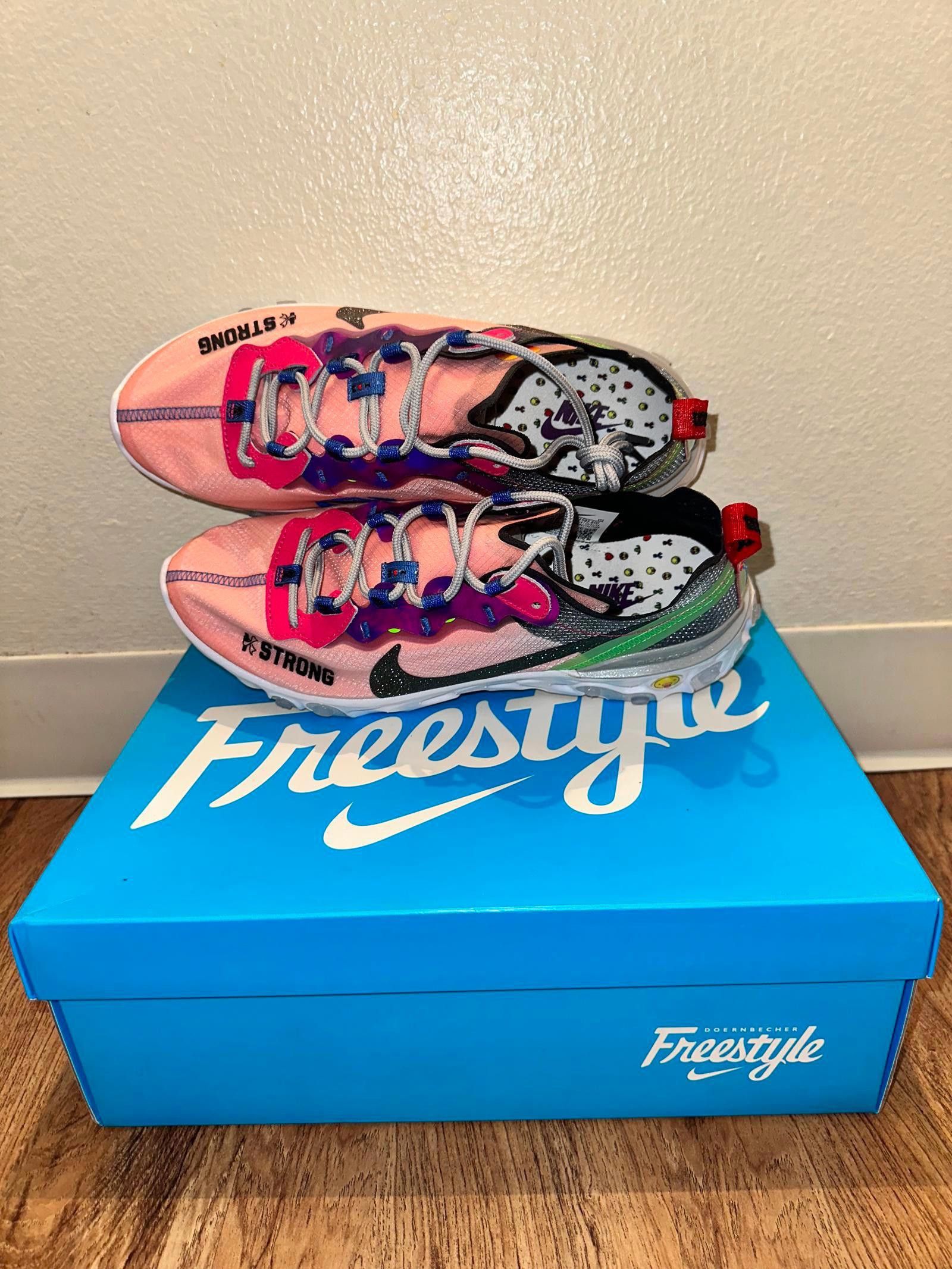 Nike Nike React Element 55 Doernbecher (2019) Size US 10 / EU 43 - 6 Thumbnail