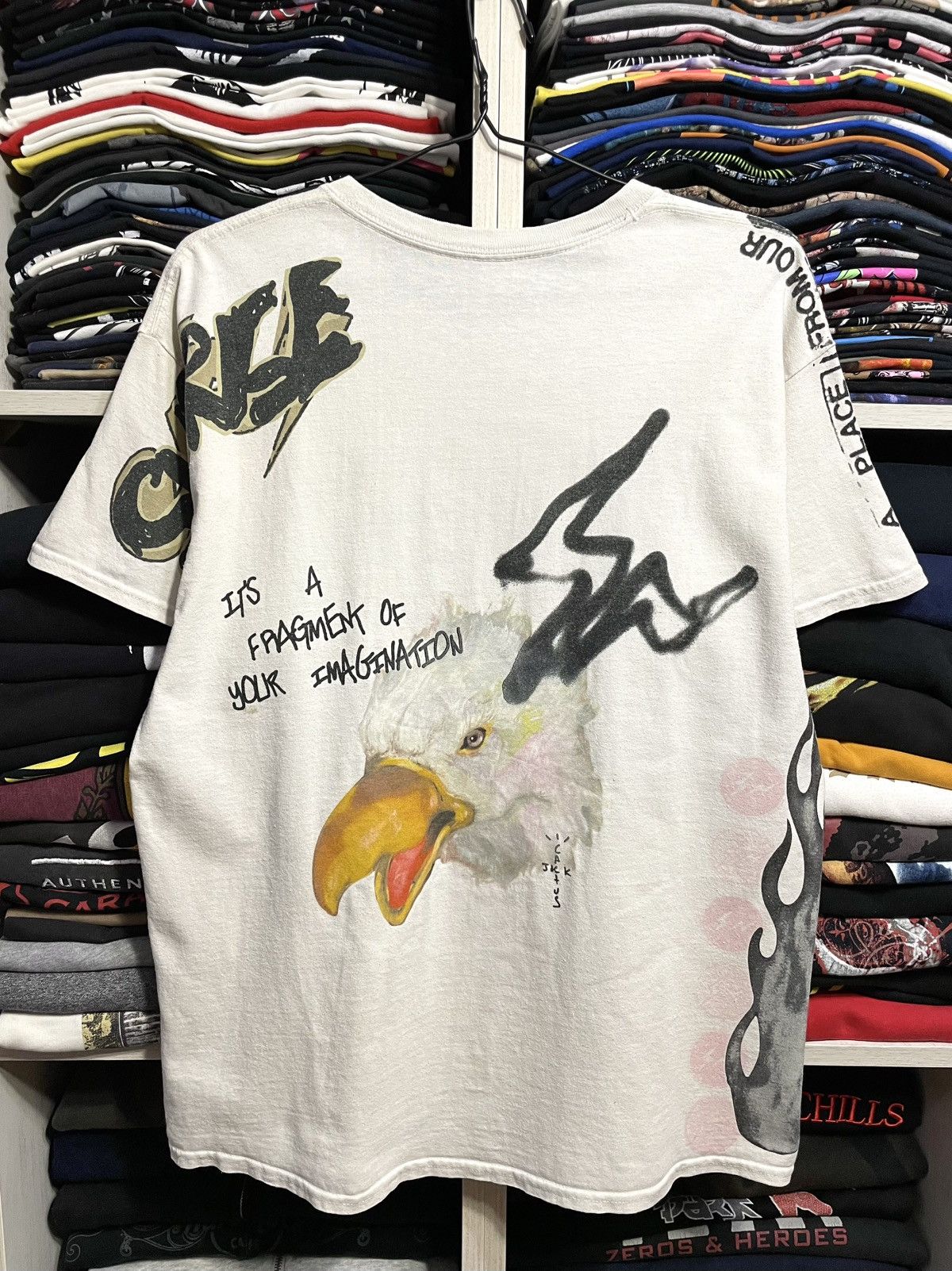 Travis Scott Travis Scott Cactus Jack Fragment Design Sunrise T-Shirt Size US M / EU 48-50 / 2 - 15 Thumbnail