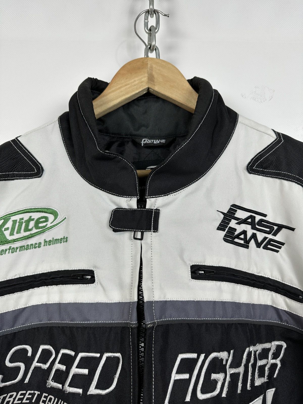 Formula 1 Vintage Speed Fighter Fast Lane Racing NASCAR Jacket Size US XL / EU 56 / 4 - 11 Thumbnail