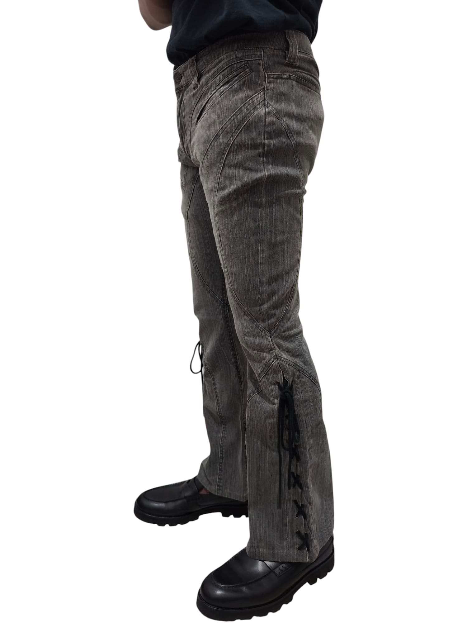 Tornado Mart Tornado Mart Lace up Pants Size US 30 / EU 46 - 4 Thumbnail