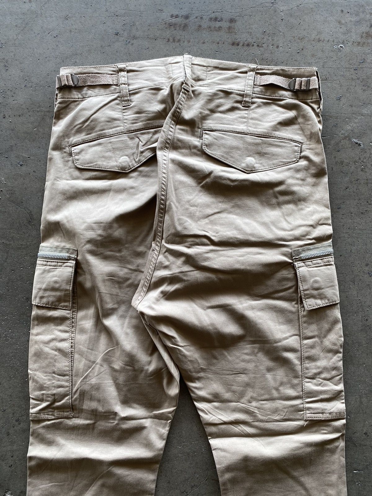 CABANE de ZUCCa 2000s Cabane de Zucca - Asymmetrical Cargo Pants Size US 32 / EU 48 - 6 Thumbnail