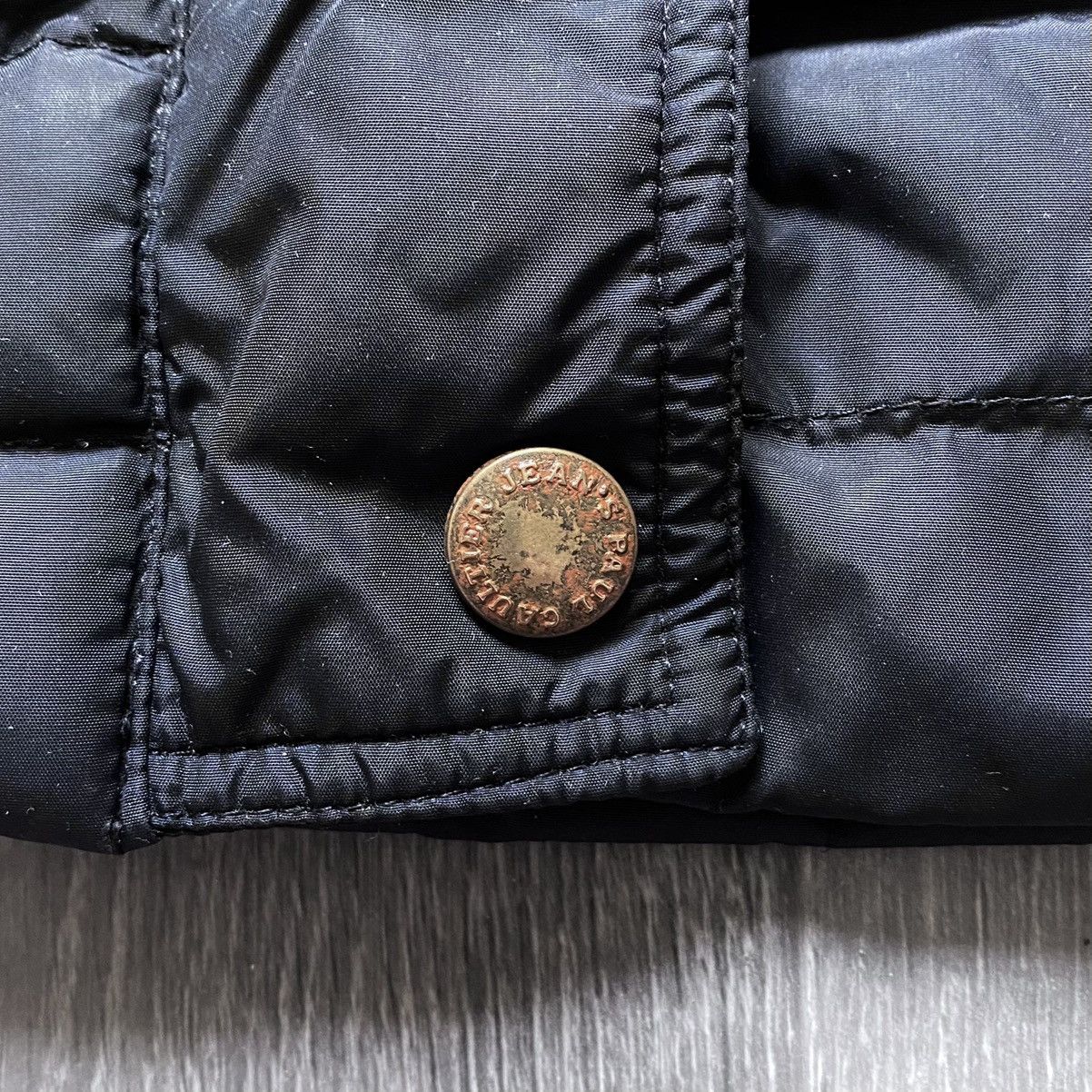 Jean Paul Gaultier Womens Jean’s Paul Gaultier Down Jacket Fur Trim Parka Black Size S / US 4 / IT 40 - 18 Thumbnail