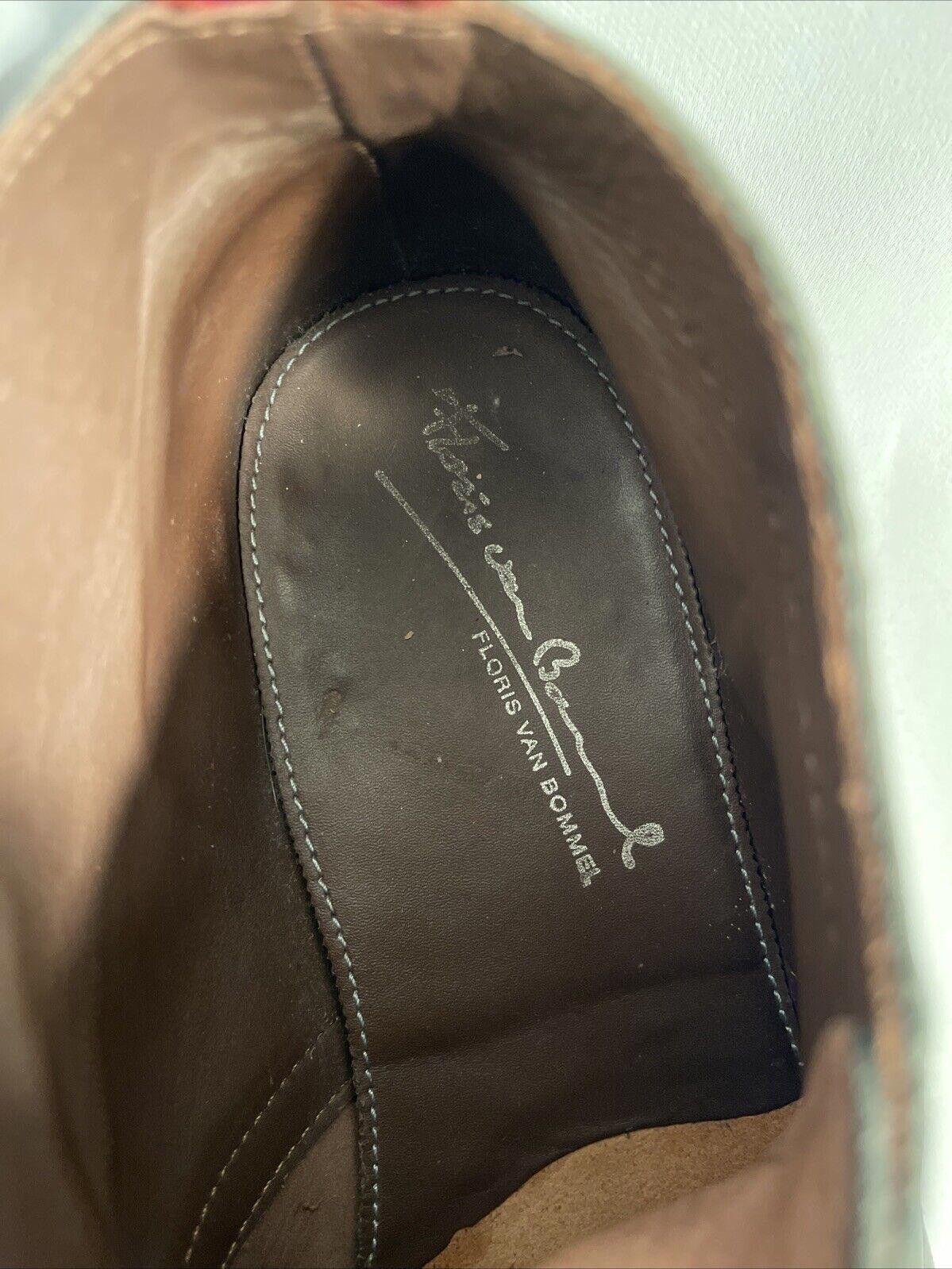 Designer Floris Van Bommel Leather Shoes Chukka Boots 8 1/2 Size US 8.5 / EU 41-42 - 5 Thumbnail