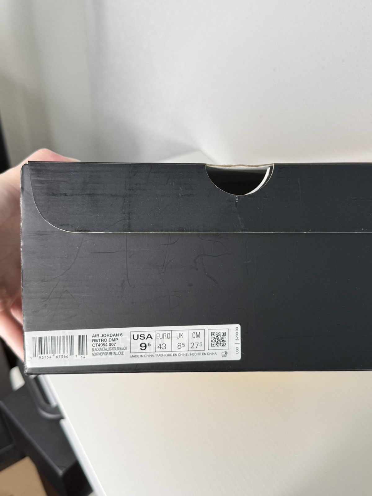 Nike Jordan 6 Retro DMP Size US 9.5 / EU 42-43 - 7 Thumbnail