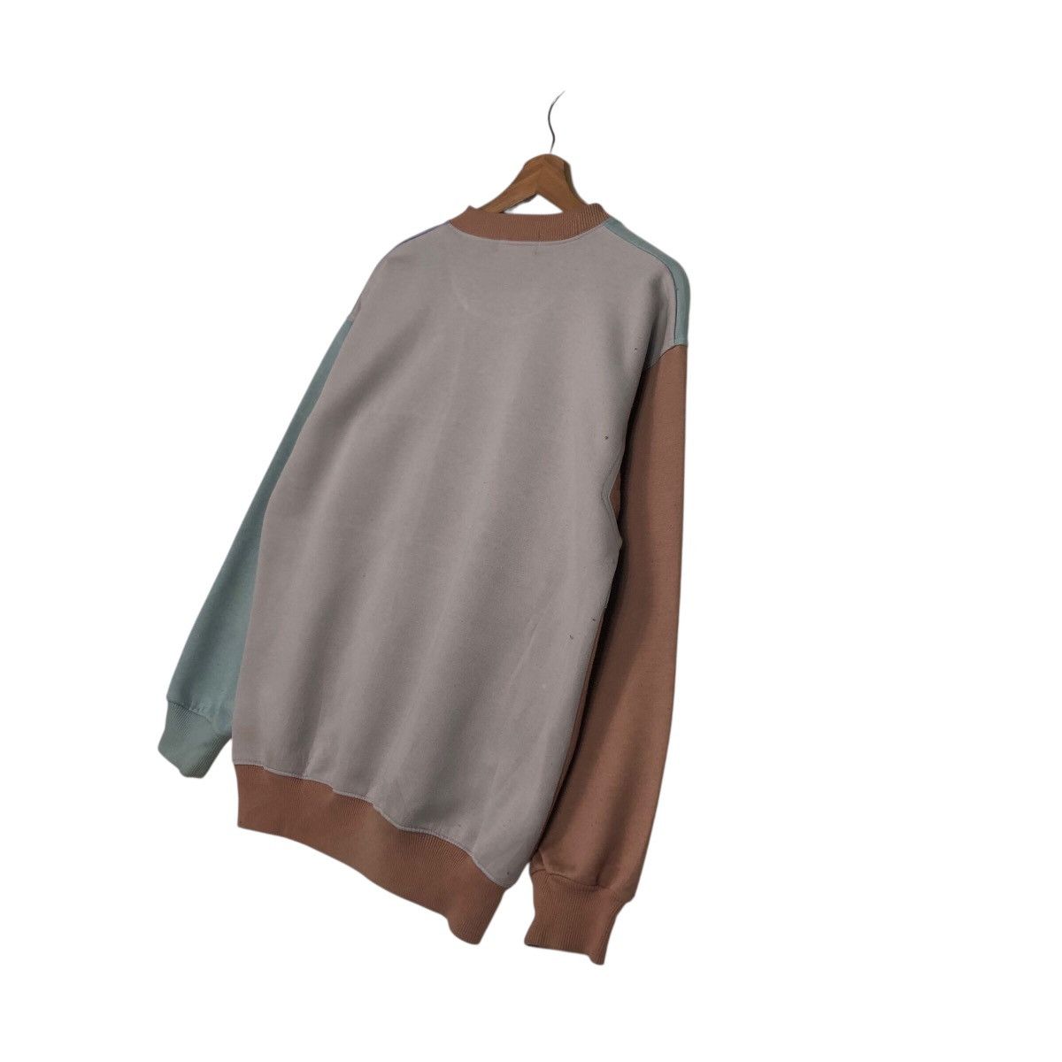 Japanese Brand 📌Vintage Sweatshirt Jazir Patch Work Design Issey Miyake Size US M / EU 48-50 / 2 - 11 Thumbnail