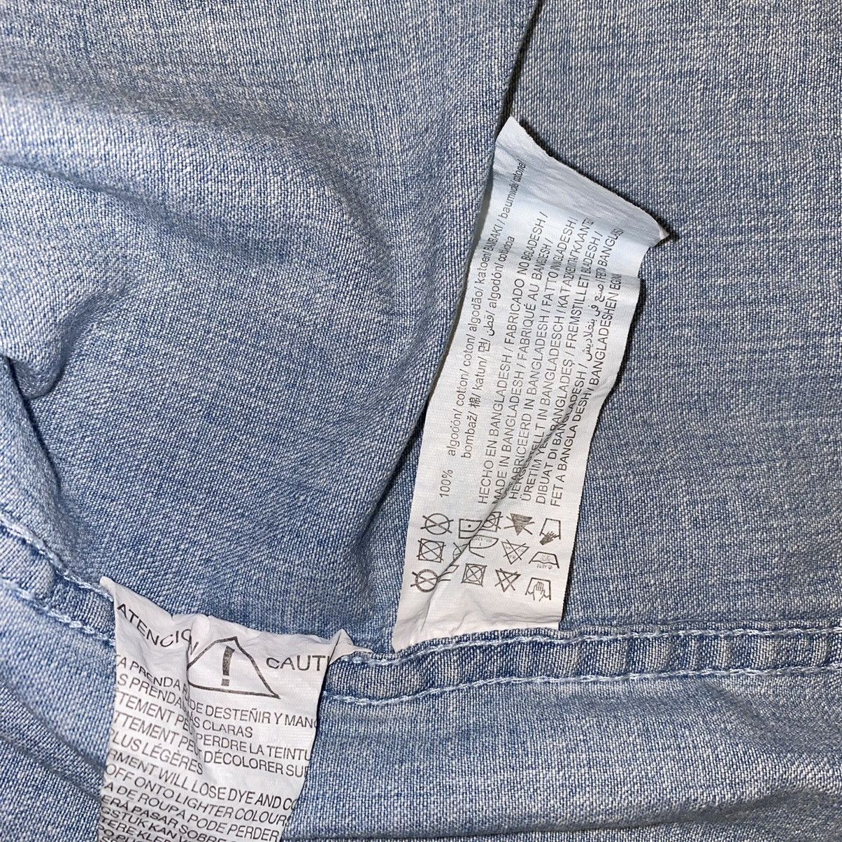 Pull & Bear Pull & Bear Western Denim Shirt Size US S / EU 44-46 / 1 - 6 Thumbnail