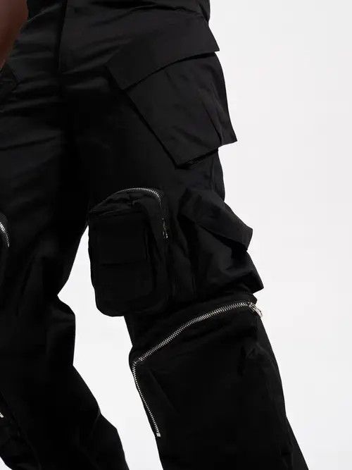 Japanese Brand Hazaki x Aoba Multi pocket utility grunge baggy cargo pants Size US 30 / EU 46 - 6 Thumbnail