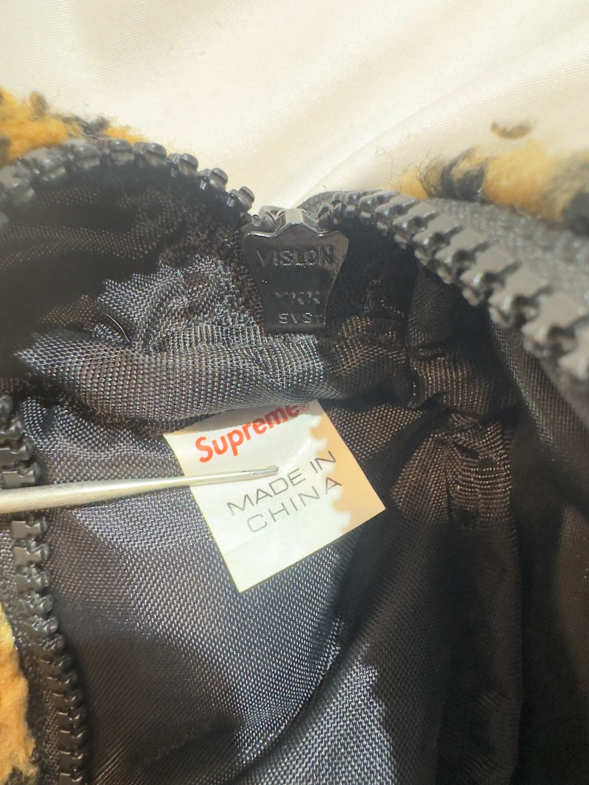 Supreme Supreme Leopard Fleece Waist Bag Size ONE SIZE - 7 Thumbnail