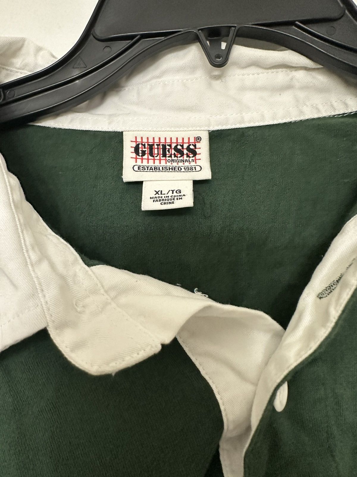 Guess × Polo Ralph Lauren × Tommy Hilfiger Guess Stripped Long Sleeve Shirt Size US XL / EU 56 / 4 - 2 Thumbnail