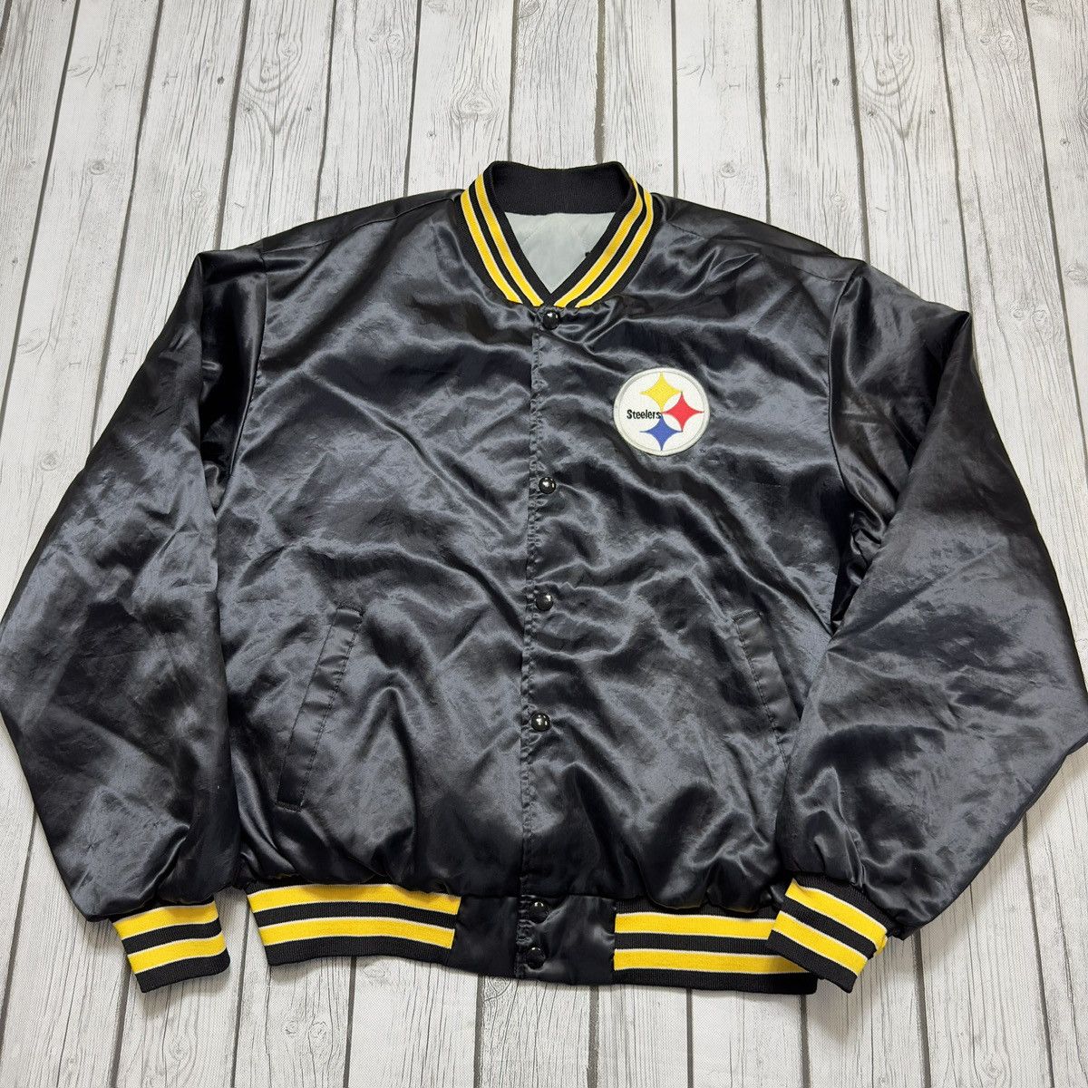 NFL × Vintage Vintage Pittsburgh Steelers jacket Size US XL / EU 56 / 4 - 3 Thumbnail
