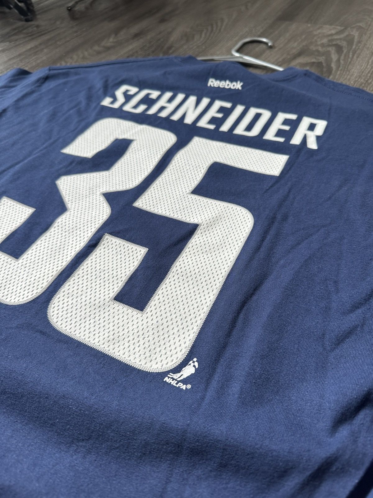 NHL 2011 Vancouver Canucks Schneider T Shirt Size US XL / EU 56 / 4 - 5 Thumbnail