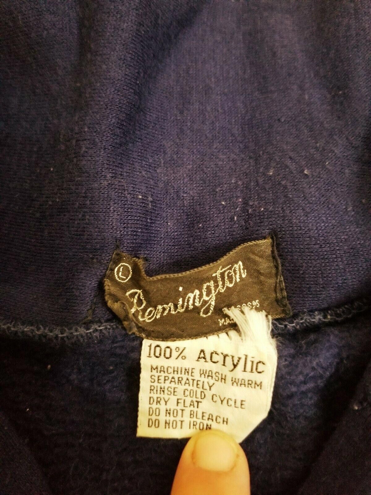 Designer Remington Sweater Large Vintage Track Jacket Zip Up Size US L / EU 52-54 / 3 - 3 Thumbnail