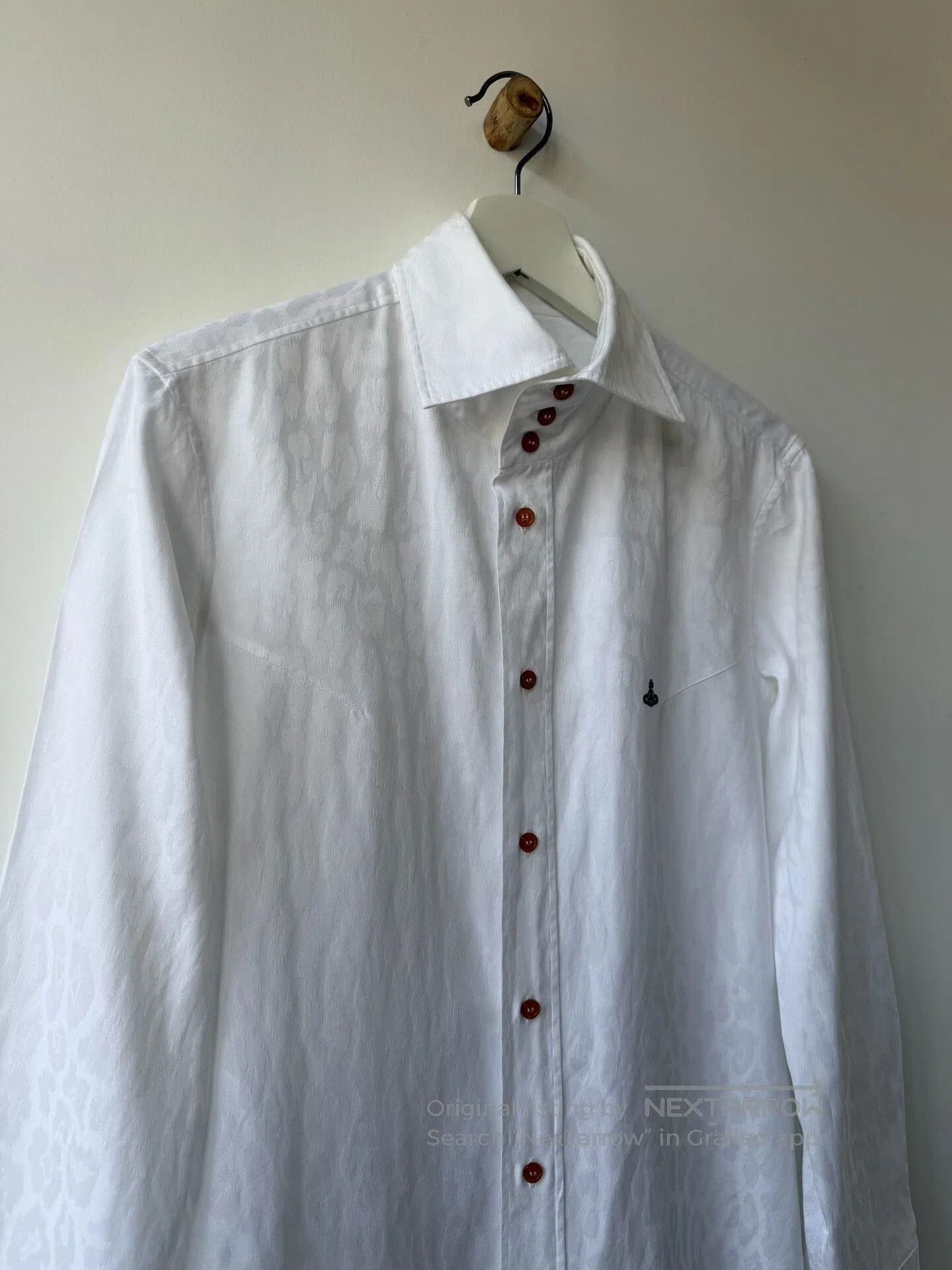 Vivienne Westwood vivienne westwood embroidered long sleeve shirt. Size US L / EU 52-54 / 3 - 5 Thumbnail