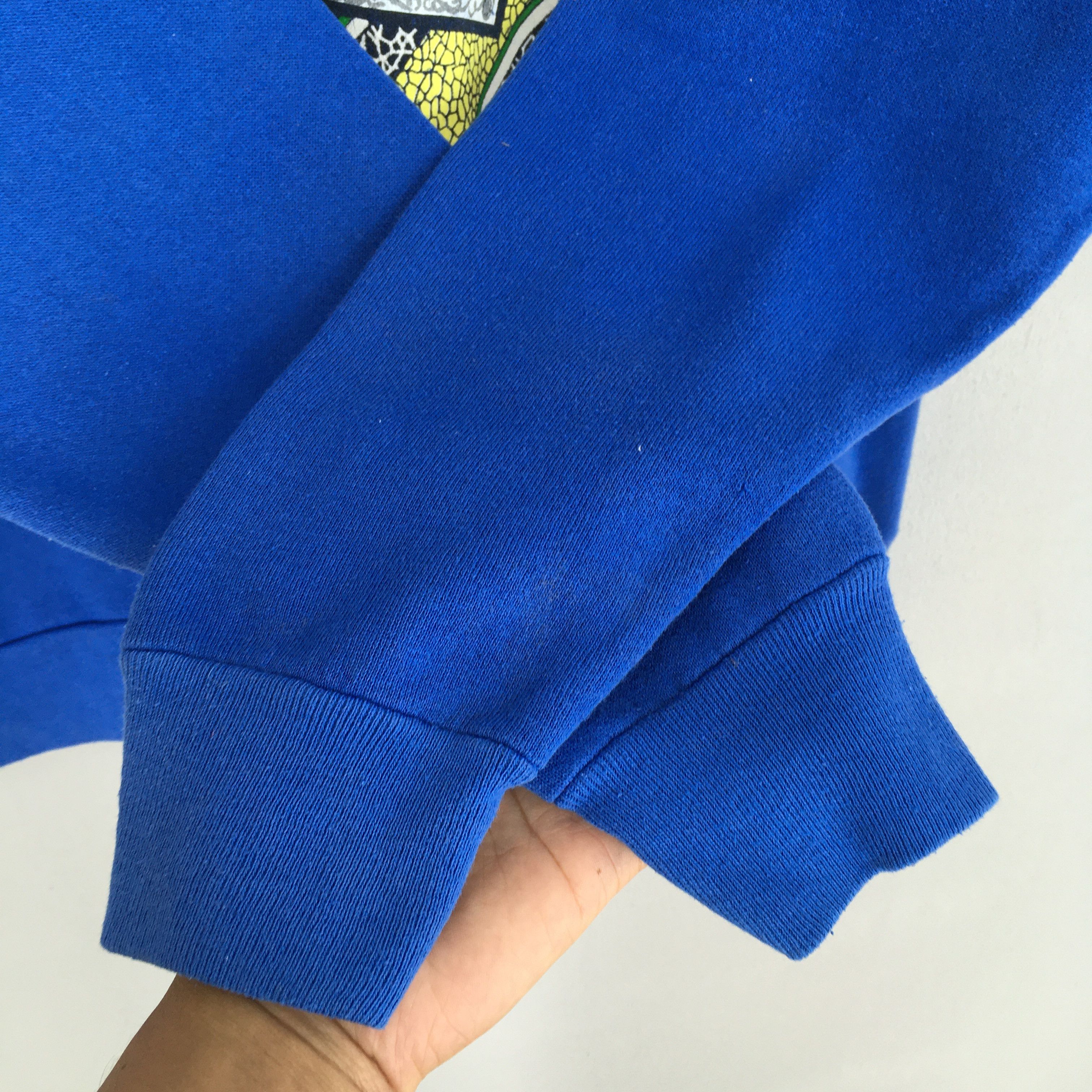 NFL × Vintage Vintage Seattle Seahawks Nfl Rugby Blue Sweatshirt Large Size US L / EU 52-54 / 3 - 4 Thumbnail