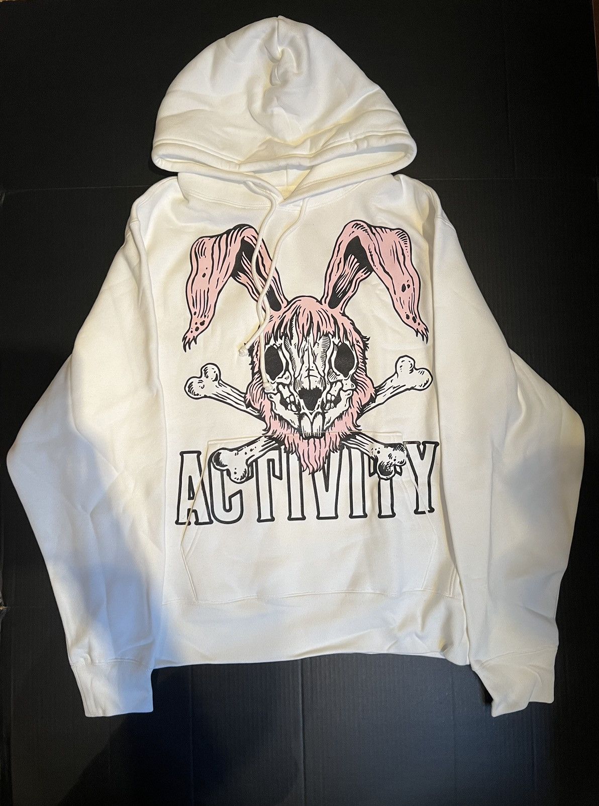 Designer Activity Easter Undead Bunny Hoodie White LG Grailed