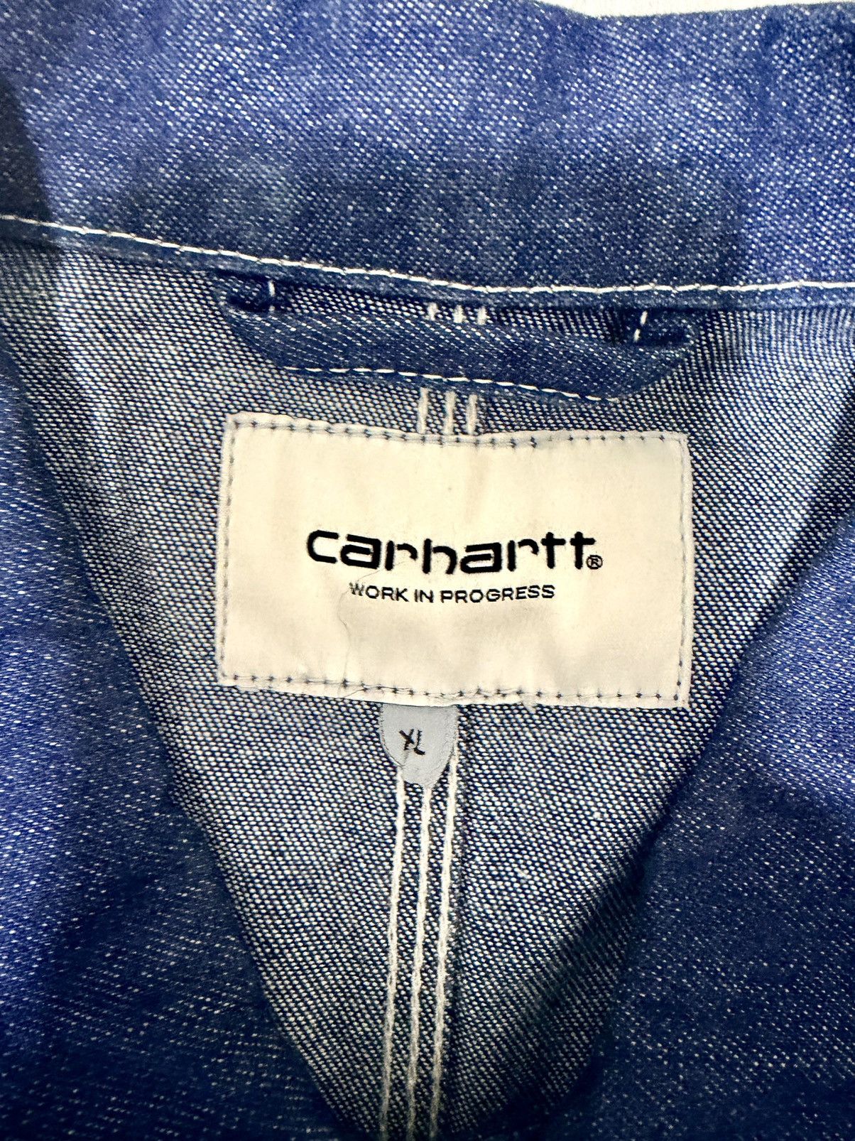 Carhartt Carhartt navy denim jacket Size US XL / EU 56 / 4 - 3 Thumbnail
