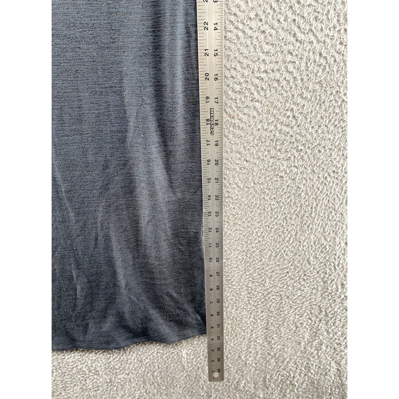 Vintage Prologue Women’s Sleeveless Tank Long Knit Double Side Slit Gray Dress M Size M / US 6-8 / IT 42-44 - 7 Thumbnail