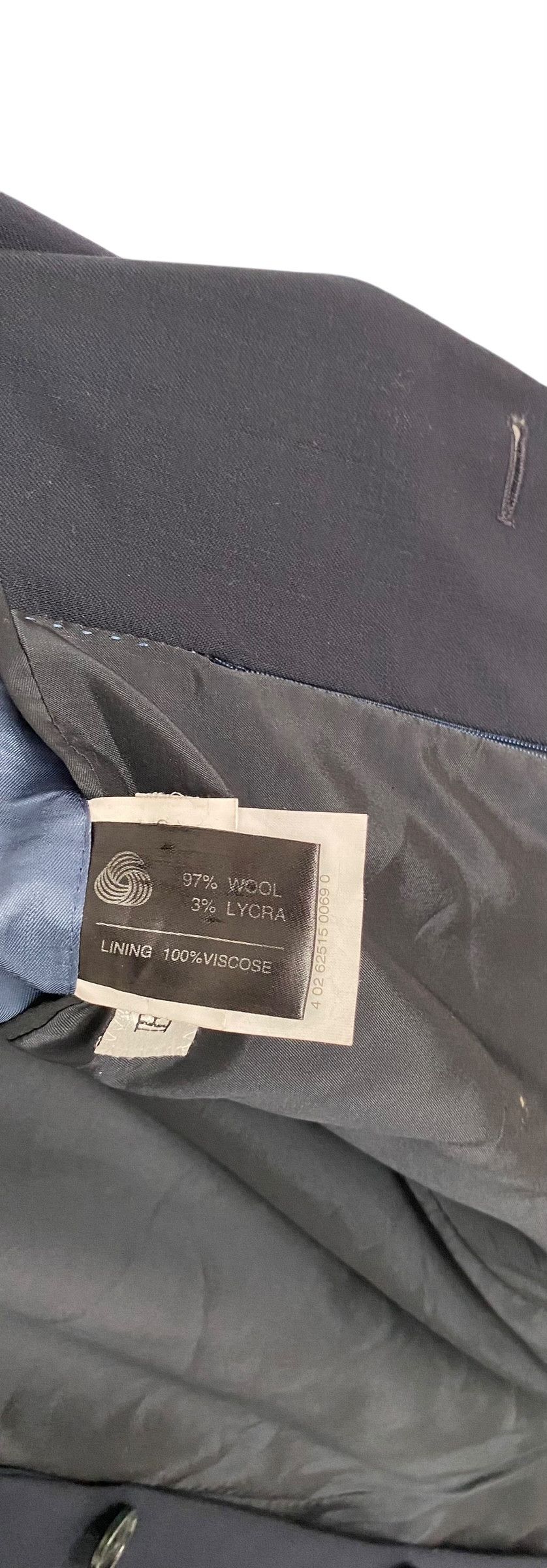 Balmain Navy wool blazer Size 50R - 4 Thumbnail