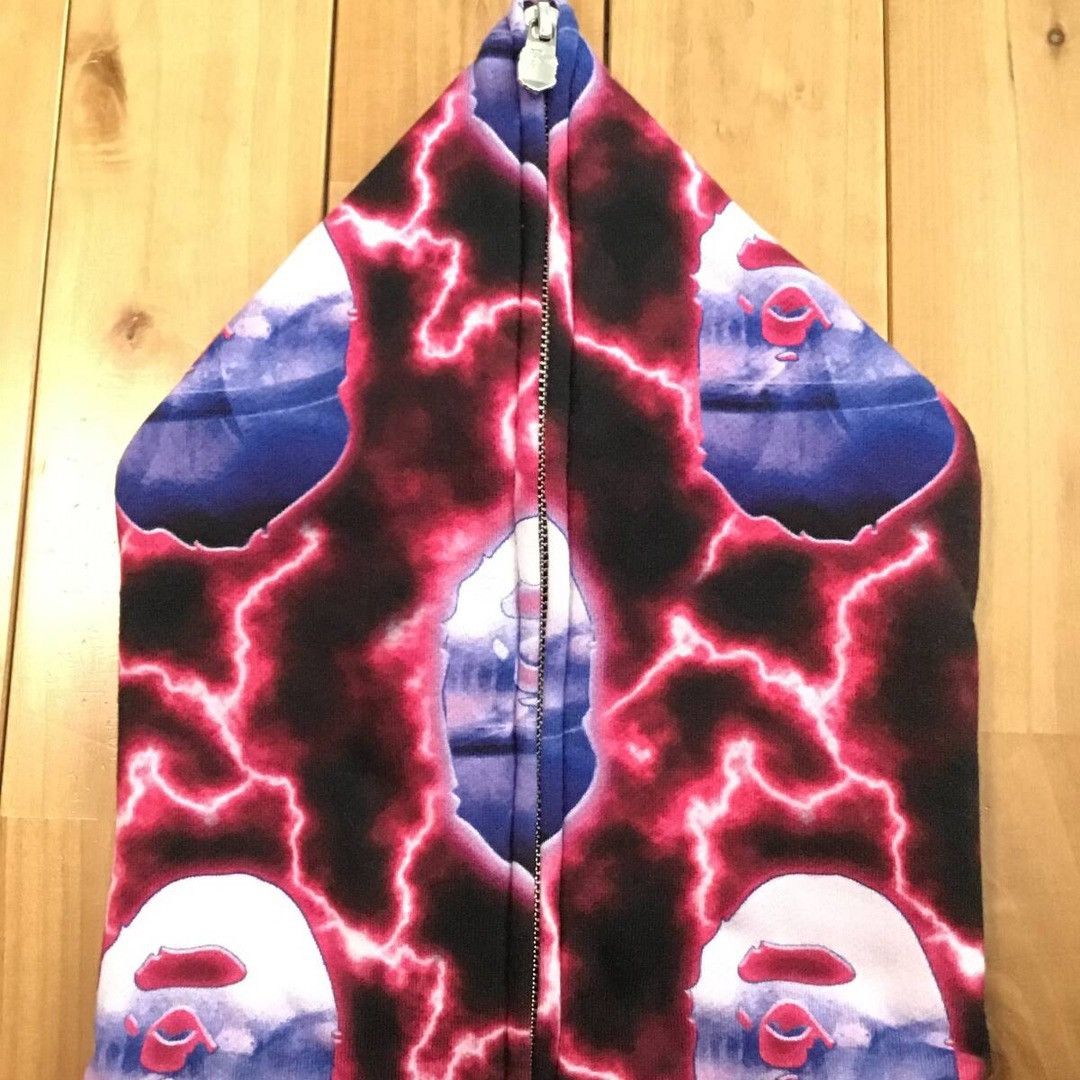 Bape BAPE LIGHTNING full zip hoodie a bathing ape Size US S / EU 44-46 / 1 - 3 Thumbnail