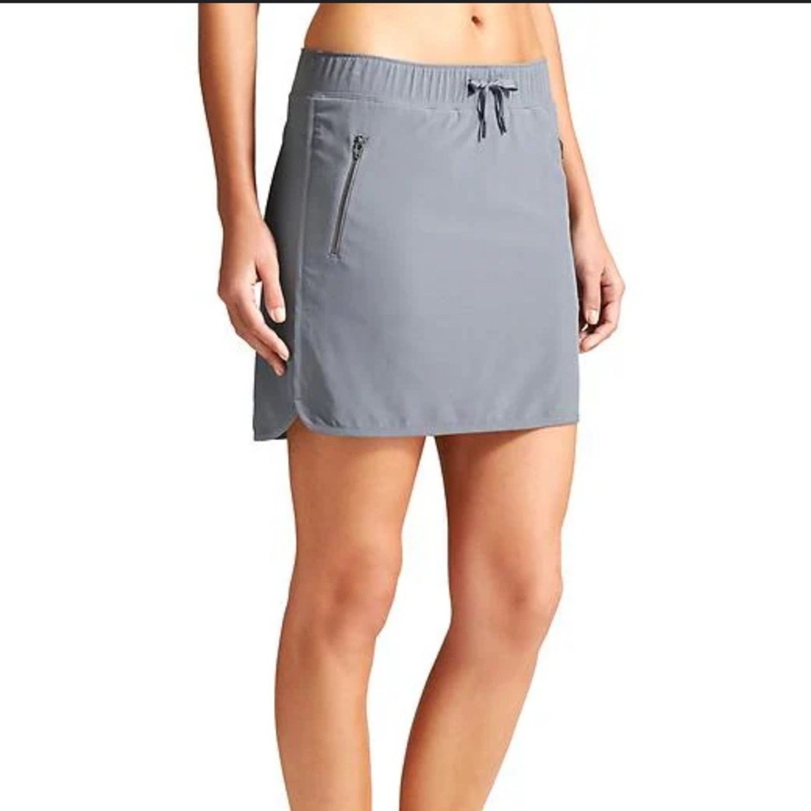 Athleta Athleta Stretch-In Skort – Gray – Size XS – EUC Size 26" / US 2 / IT 38 - 1 Thumbnail