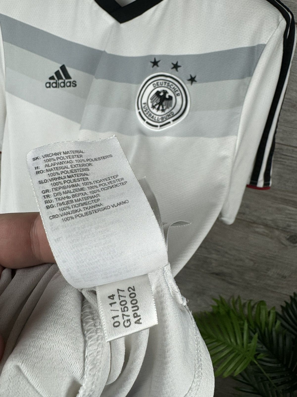 Adidas Adidas Deutscher Fussball-Bund 2014 2015 size M Size US M / EU 48-50 / 2 - 12 Thumbnail