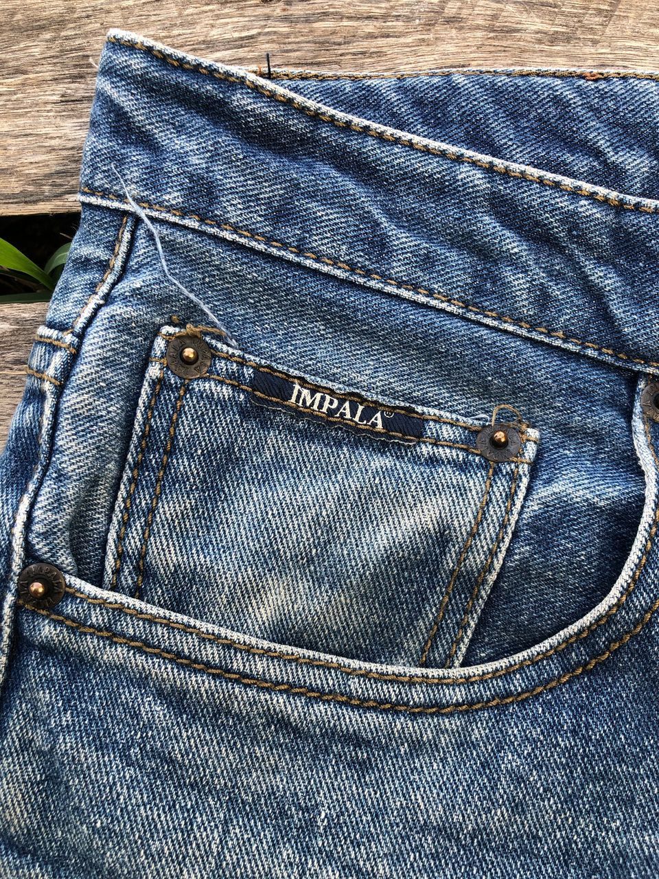 Japanese Brand × Vintage Vintage Impala Blue Label Denim Jeans Size US 34 / EU 50 - 6 Thumbnail