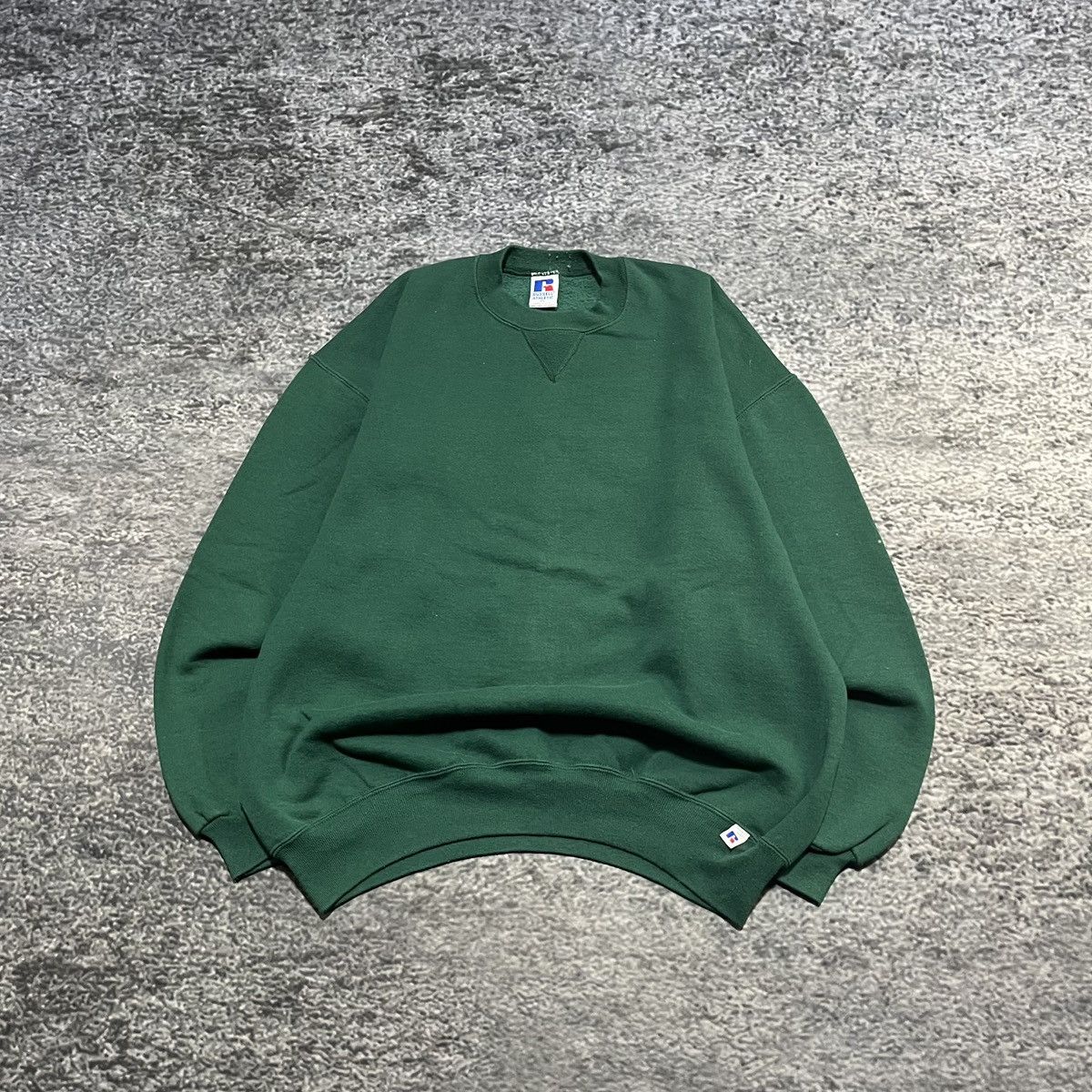 Russell Athletic VINTAGE 90s RUSSELL ATHLETIC CREWNECK SWEATSHIRT GREEN XL Size US XL / EU 56 / 4 - 1 Thumbnail