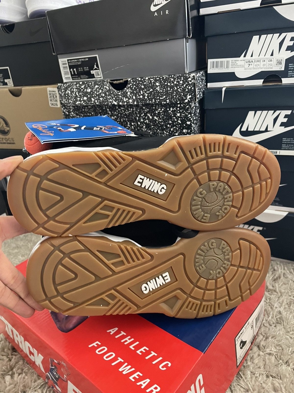 Ewing Athletics Patricks Ewing 33 HI Black/Gum Size US 9 / EU 42 - 7 Thumbnail