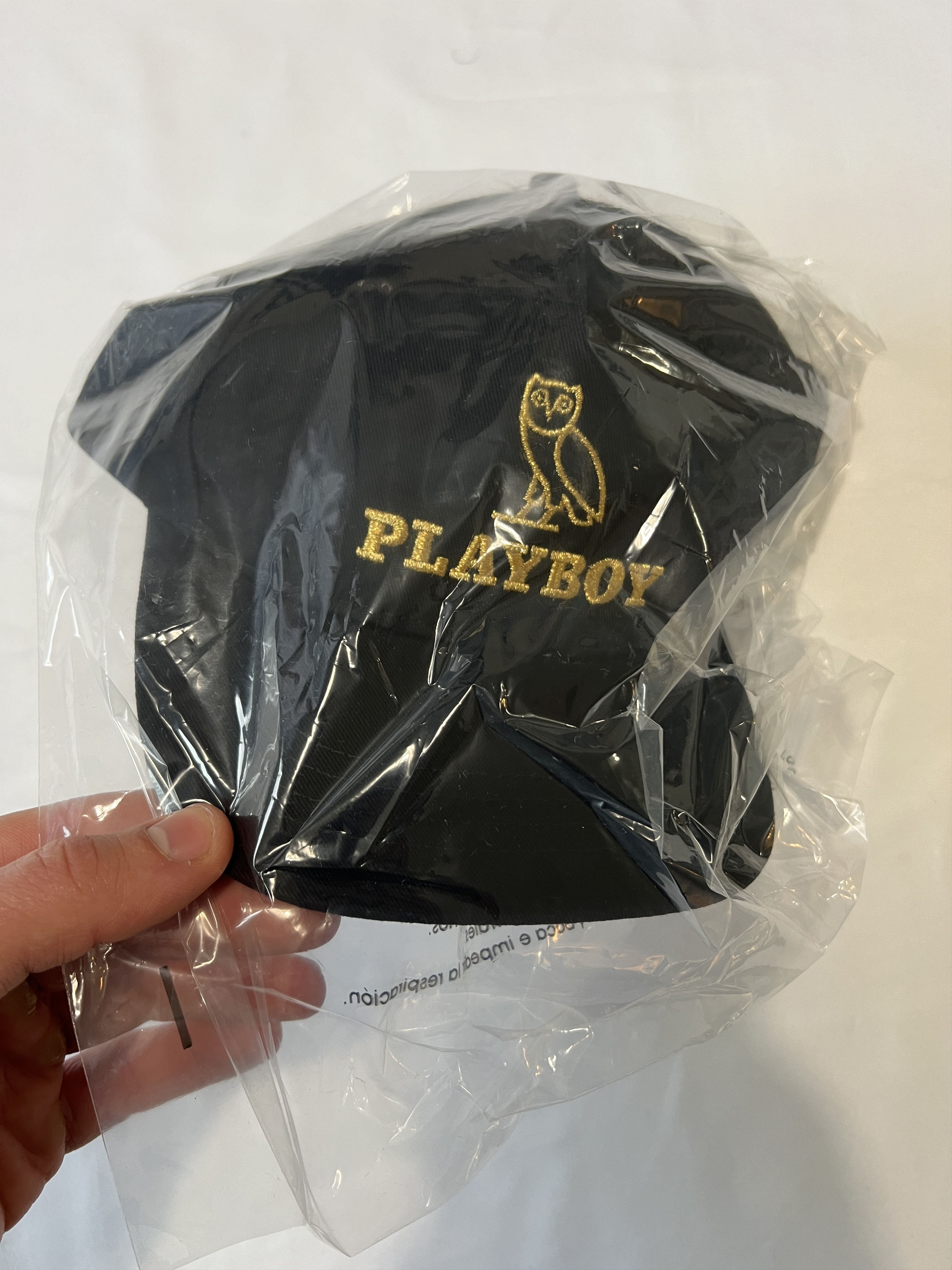 Drake OVO x PLAYBOY EMBROIDERY CAP HAT Size ONE SIZE - 4 Thumbnail