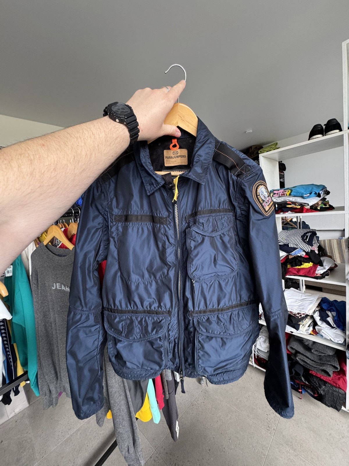 Parajumpers Parajumpers windbreaker nylon multipocket size M Size US M / EU 48-50 / 2 - 18 Thumbnail