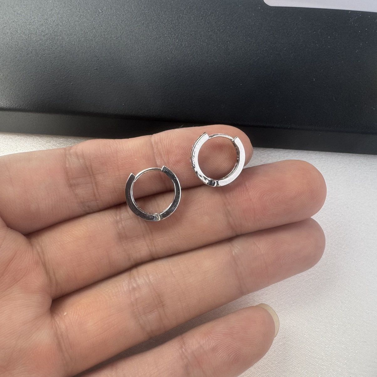 Other Small Hoop Earrings for Men Women Streetwear Unisex Style Size ONE SIZE - 6 Thumbnail
