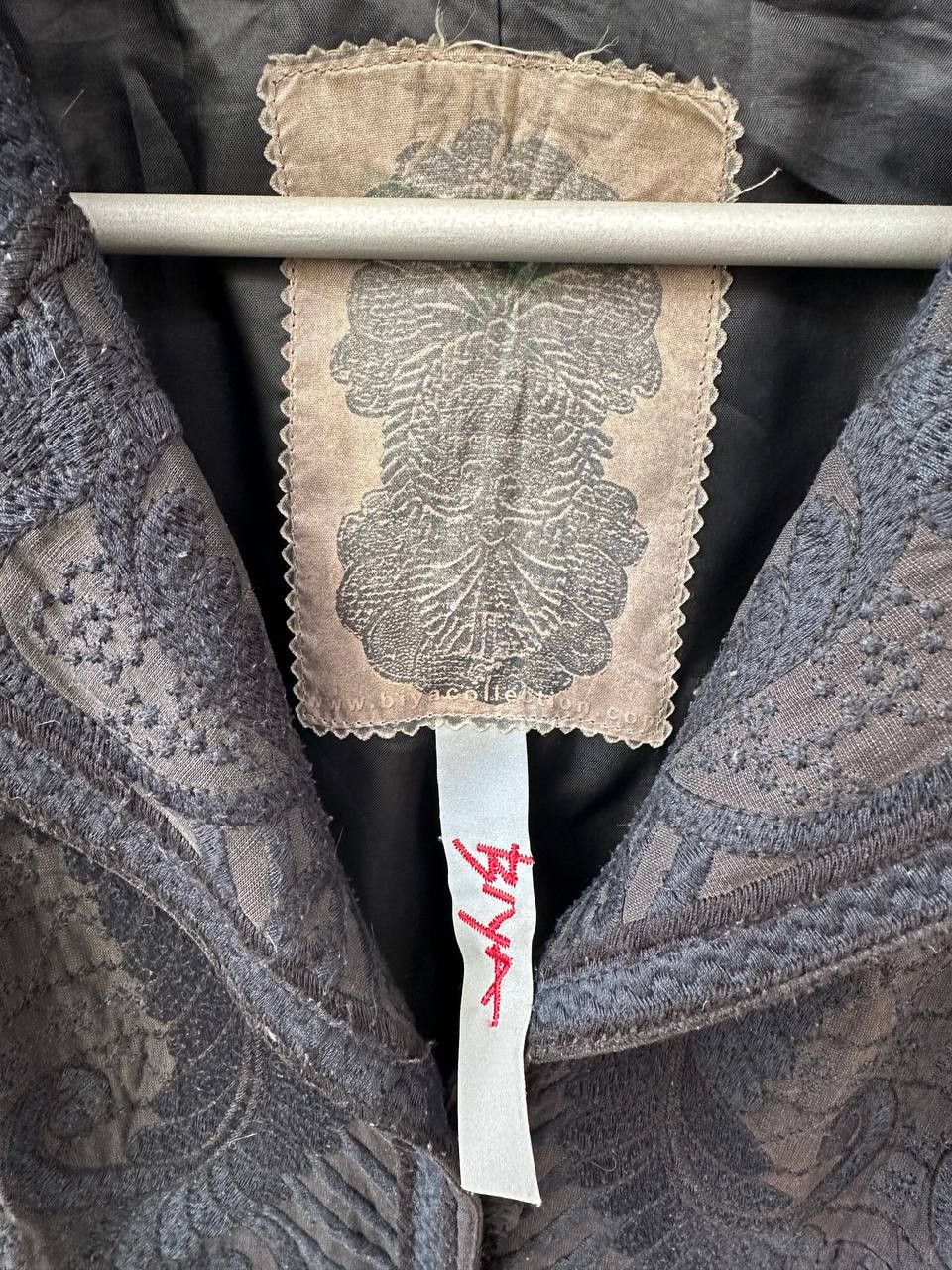 Johnny Was Biya by Johnny Was Coat Embroidered Silk/Linen Jacket Size S / US 4 / IT 40 - 19 Thumbnail