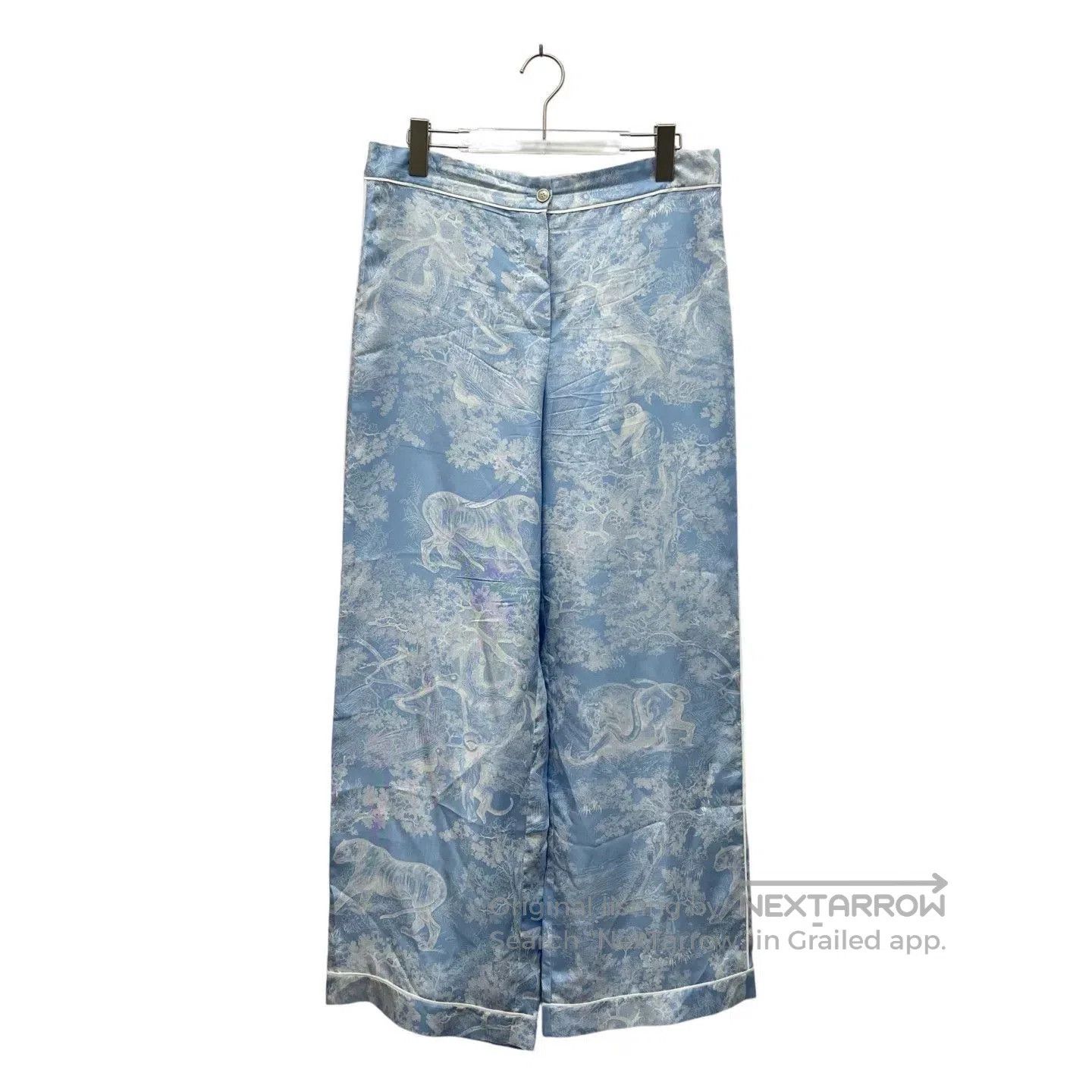 Dior Dior Zoo Silk Trousers. Size 39" - 1 Thumbnail