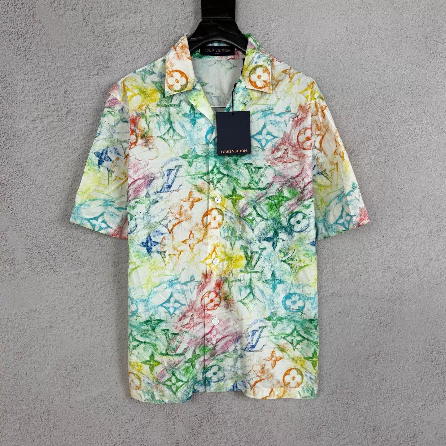 Louis Vuitton Multi Print Short Sleeve Button-Up Shirt Size US S / EU 44-46 / 1 - 1 Thumbnail