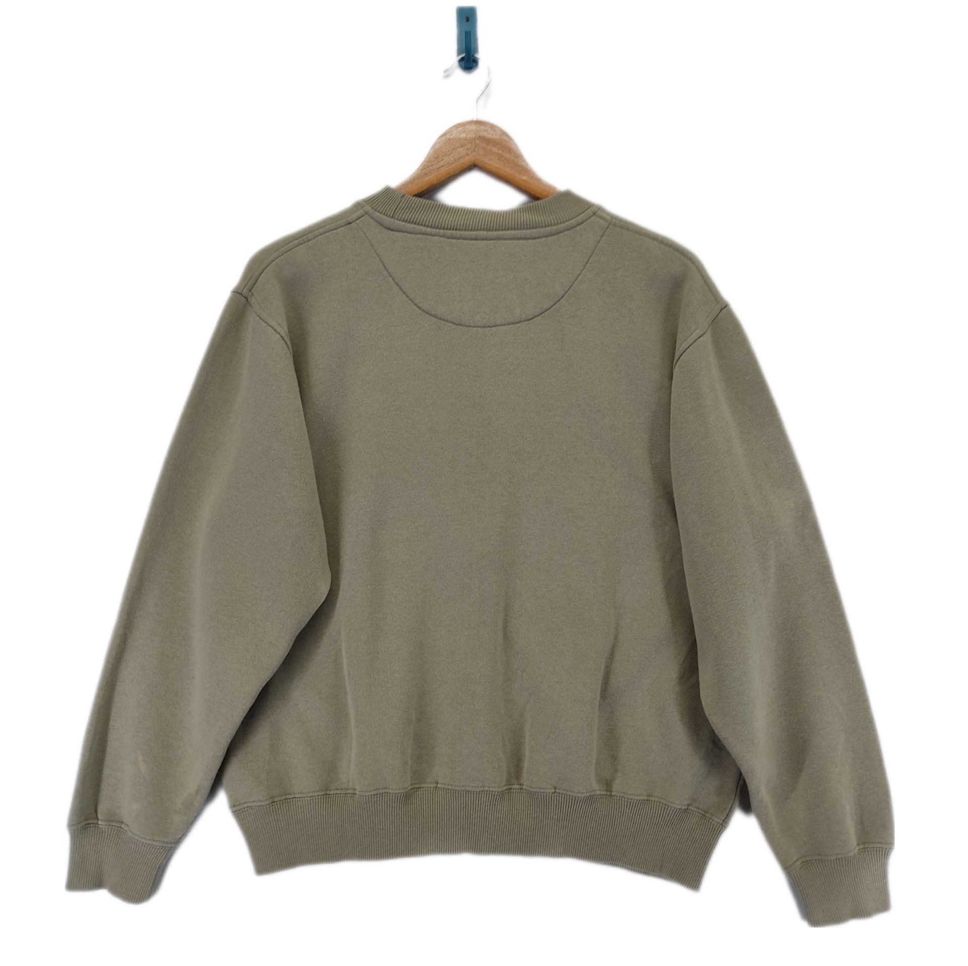 Le Coq Sportif Vintage Le Coq Sportif Sweatshirt Khaki Size US S / EU 44-46 / 1 - 5 Thumbnail